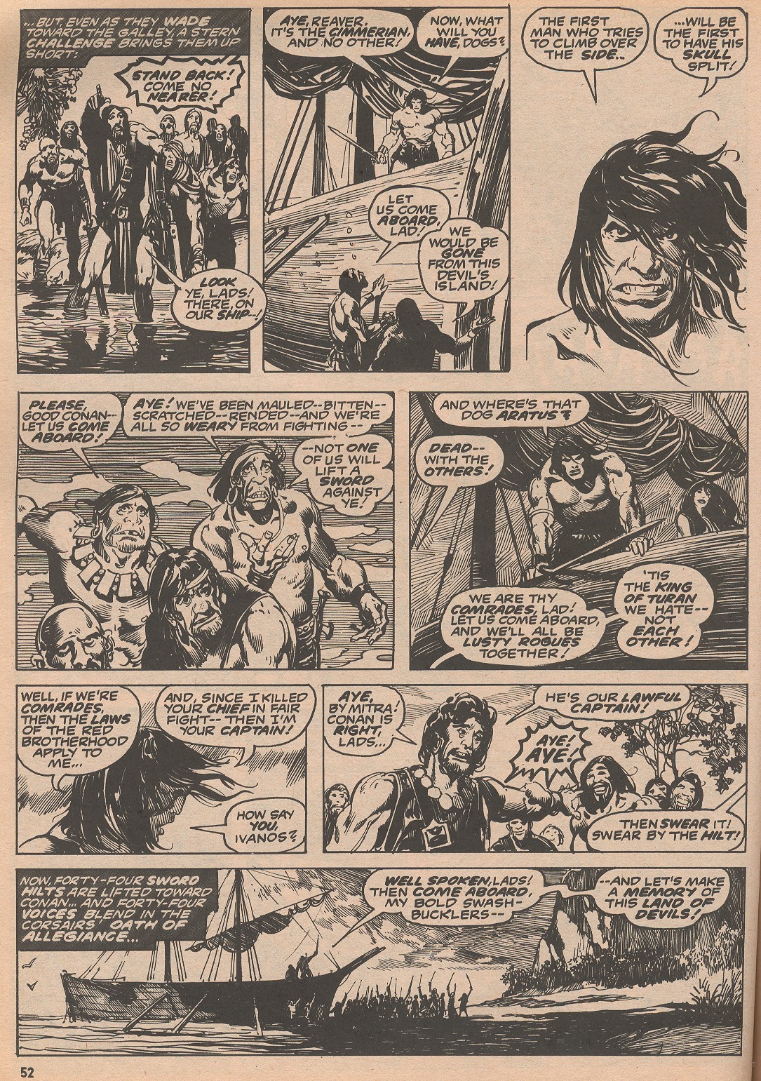 Read online The Savage Sword Of Conan comic -  Issue #4 - 52