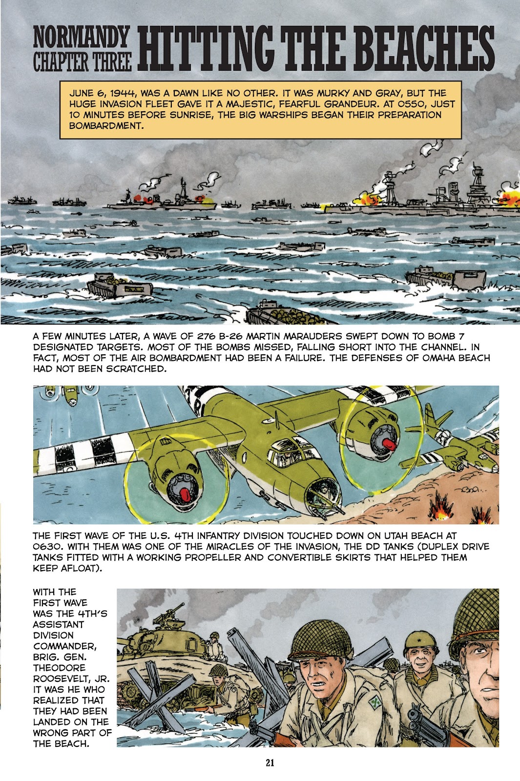 Normandy: A Graphic History of D-Day, the Allied Invasion of Hitler's Fortress Europe issue TPB - Page 22
