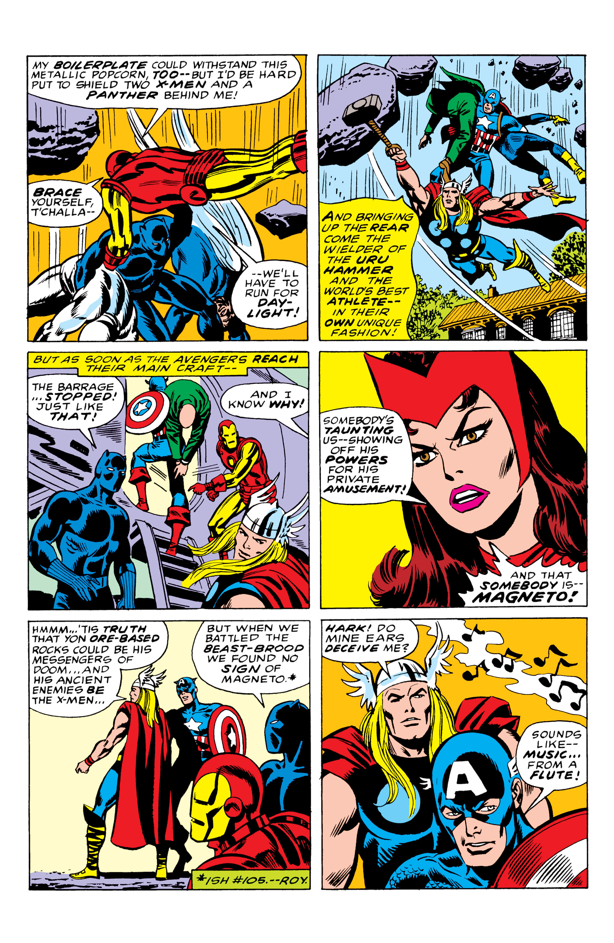 Read online Marvel Masterworks: The Avengers comic -  Issue # TPB 11 (Part 3) - 11