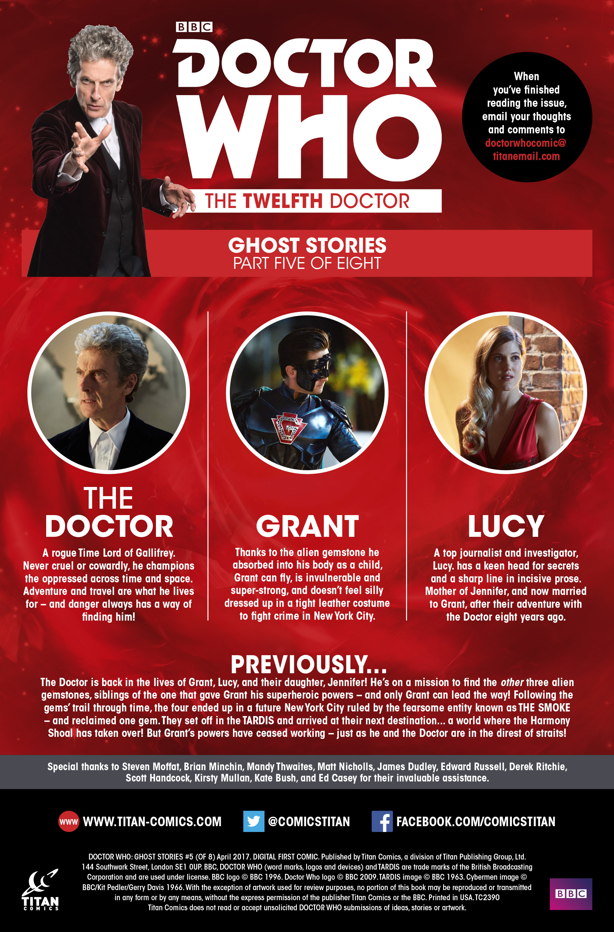 Read online Doctor Who: Ghost Stories comic -  Issue #5 - 2