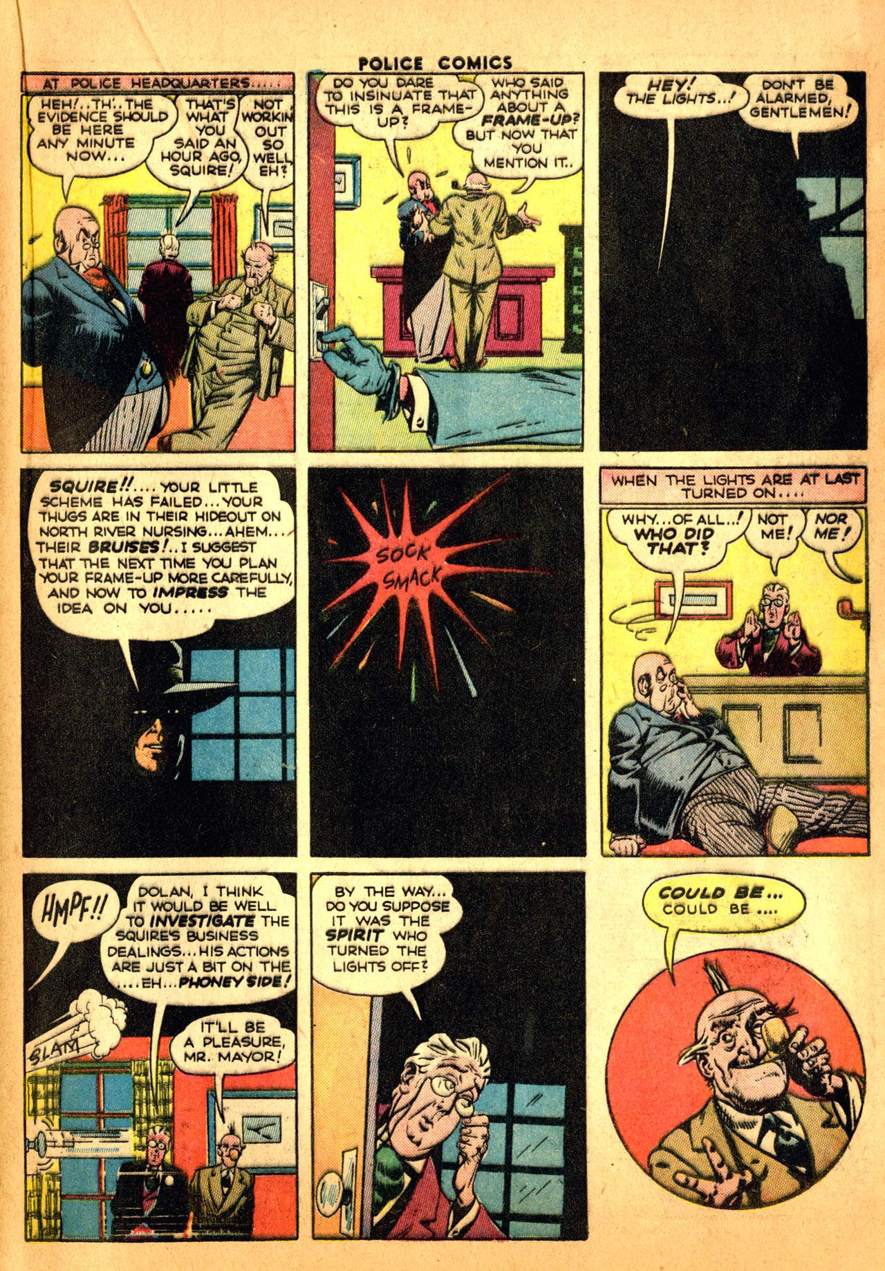 Read online Police Comics comic -  Issue #24 - 25