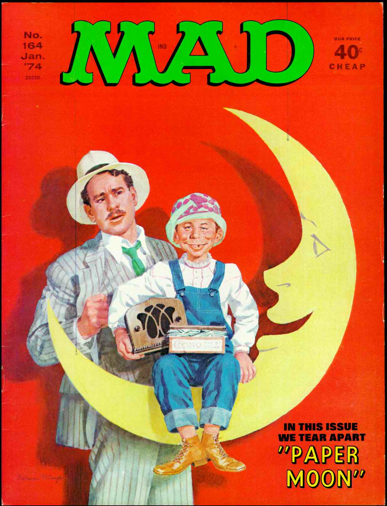 Read online MAD comic -  Issue #164 - 1