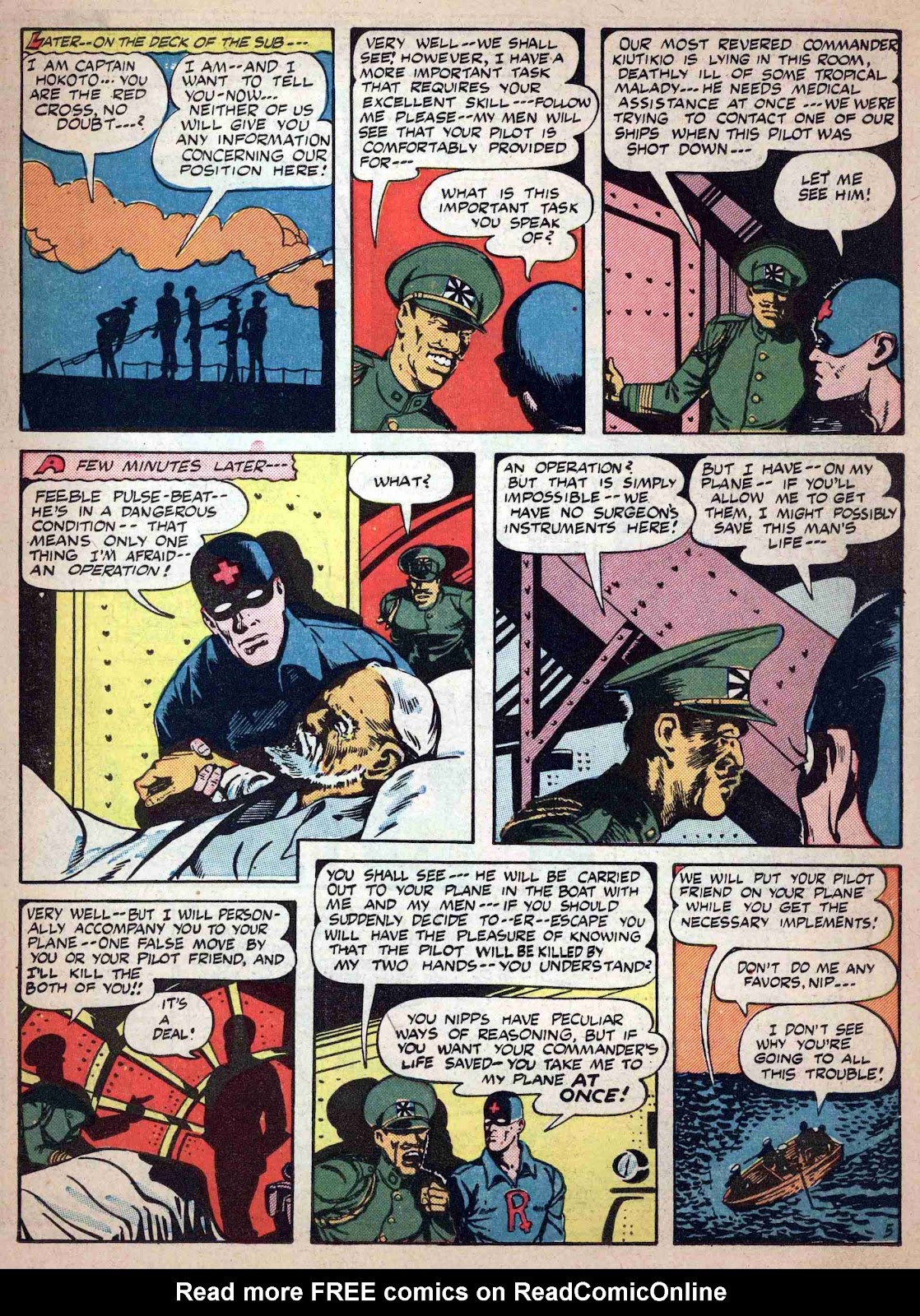 Captain Aero Comics issue 22 - Page 21