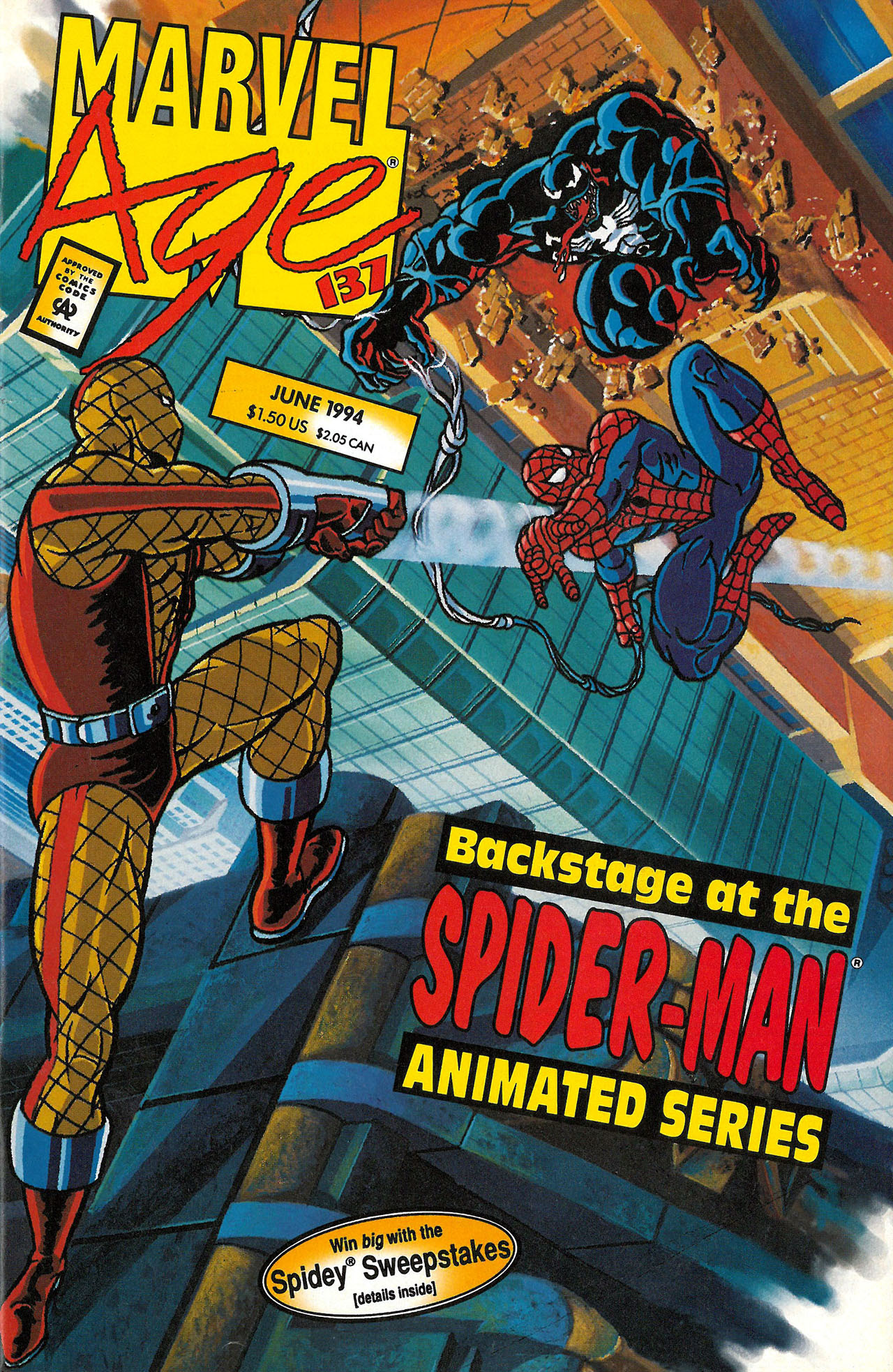 Read online Marvel Age comic -  Issue #137 - 1