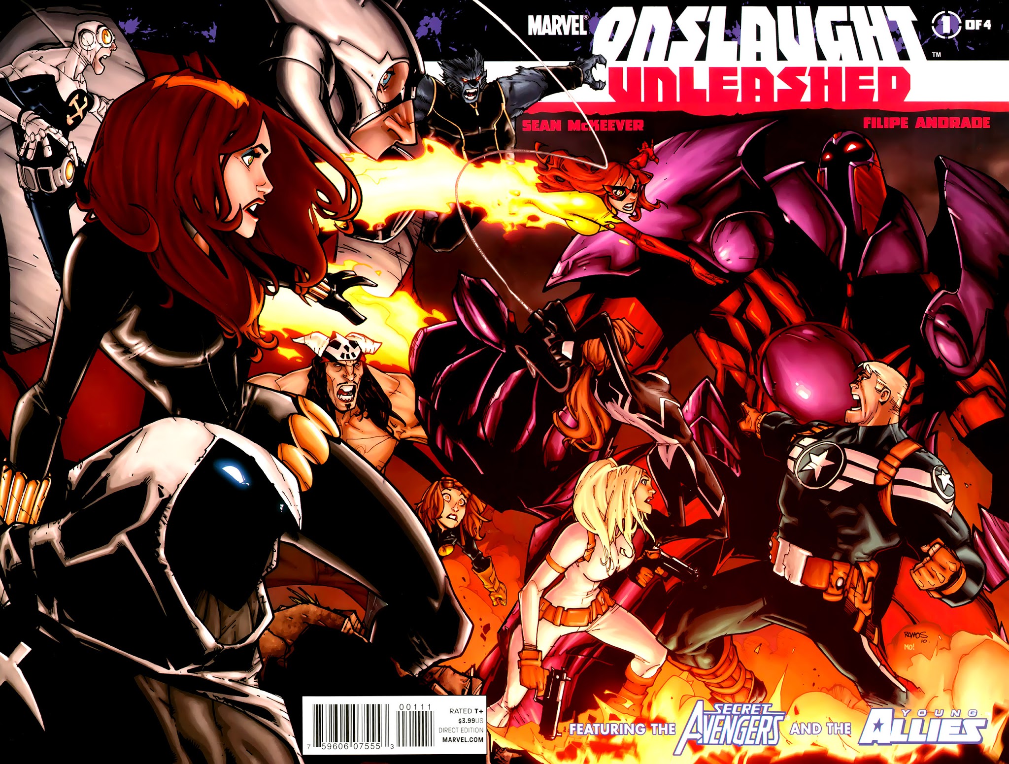Read online Onslaught Unleashed comic -  Issue #1 - 1