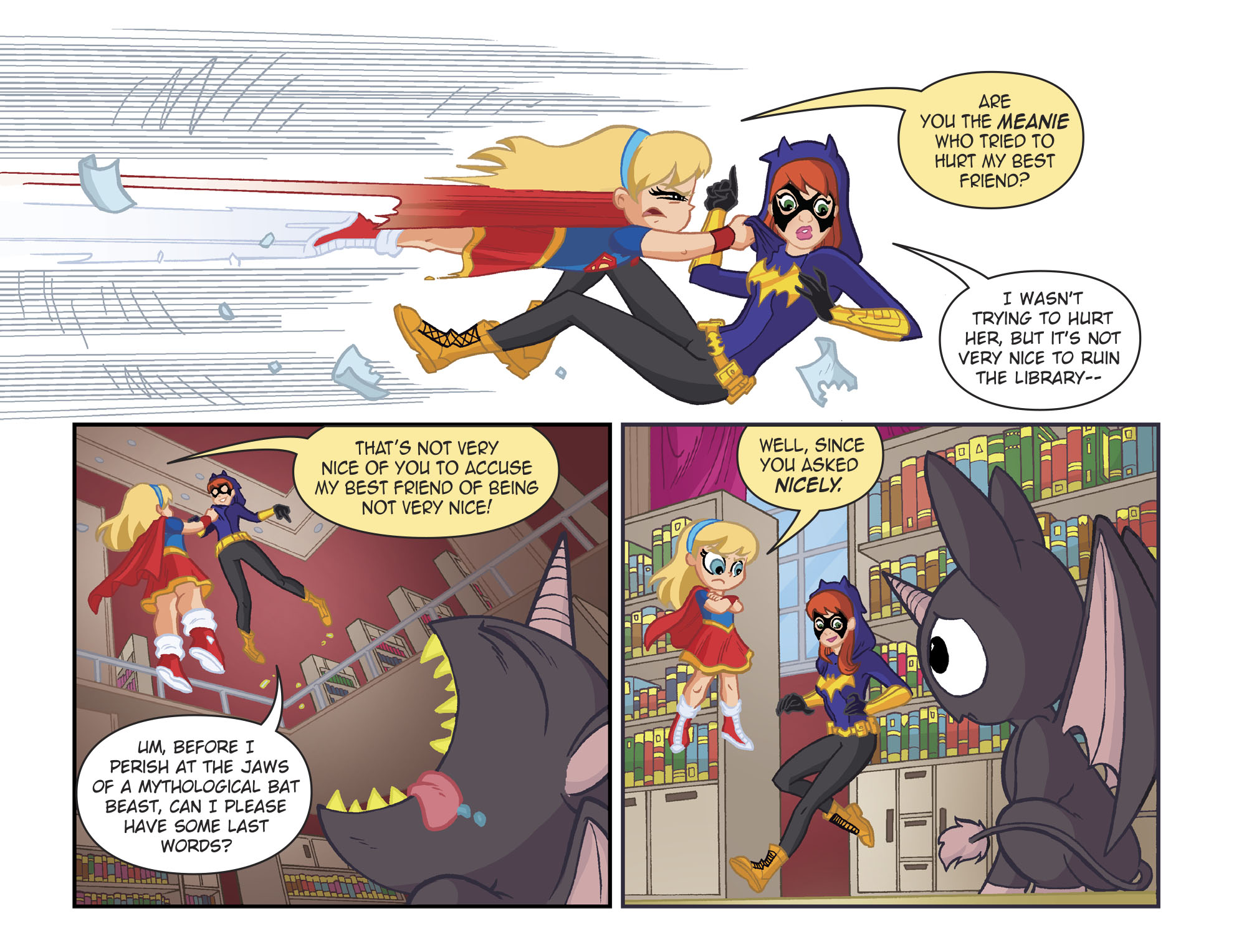 Read online DC Super Hero Girls: Out of the Bottle comic -  Issue #5 - 8
