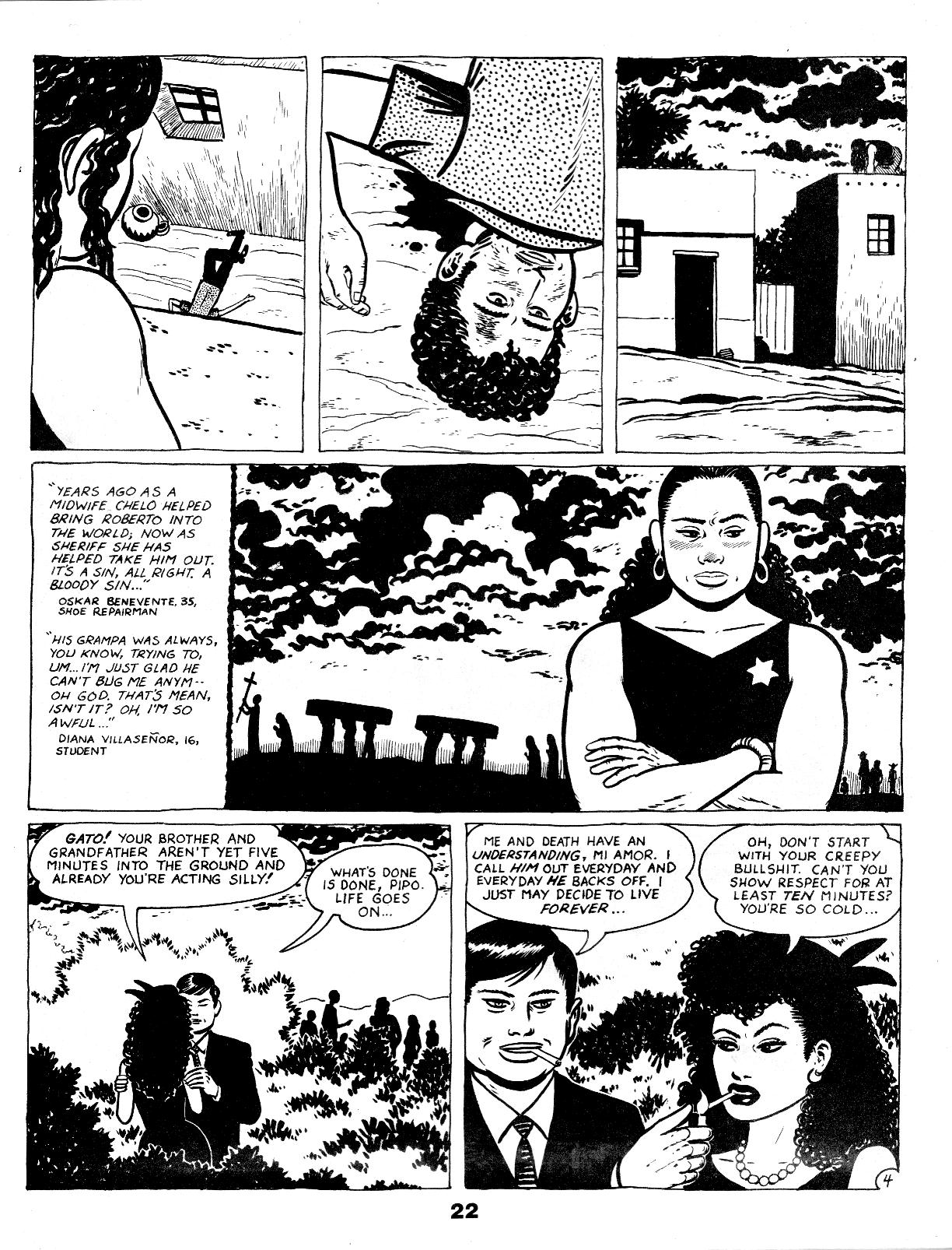 Read online Love and Rockets (1982) comic -  Issue #17 - 24