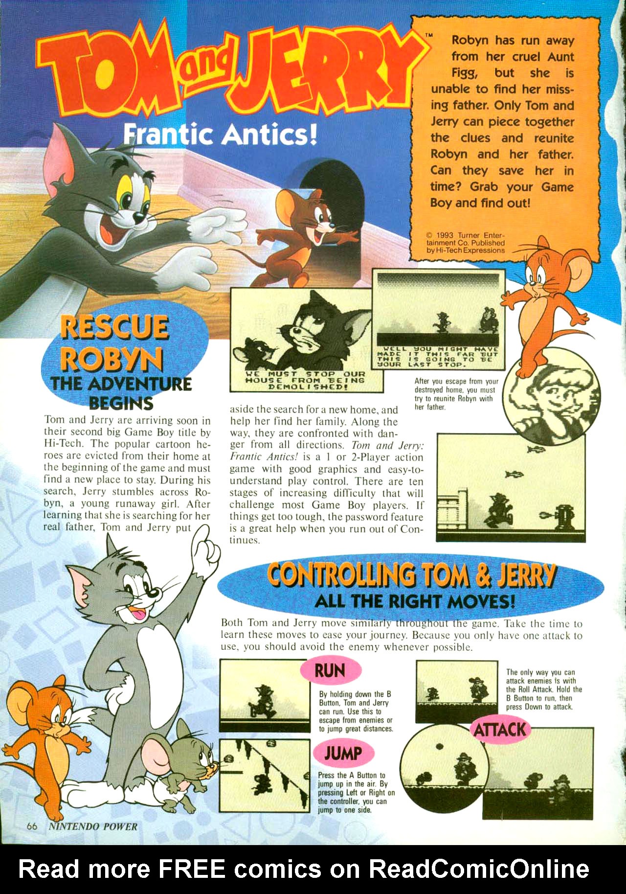 Read online Nintendo Power comic -  Issue #55 - 75