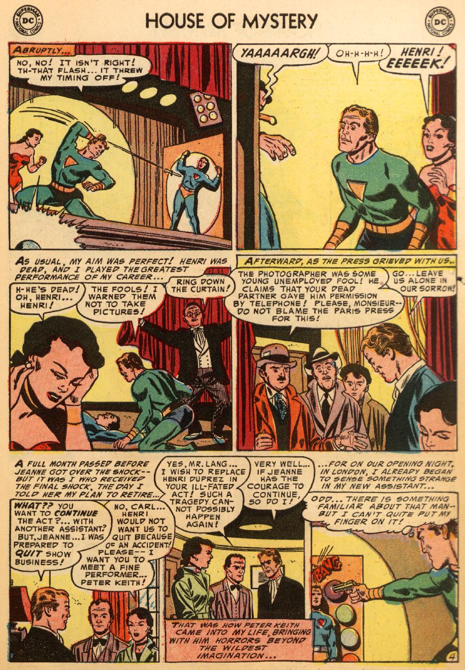 Read online House of Mystery (1951) comic -  Issue #26 - 31