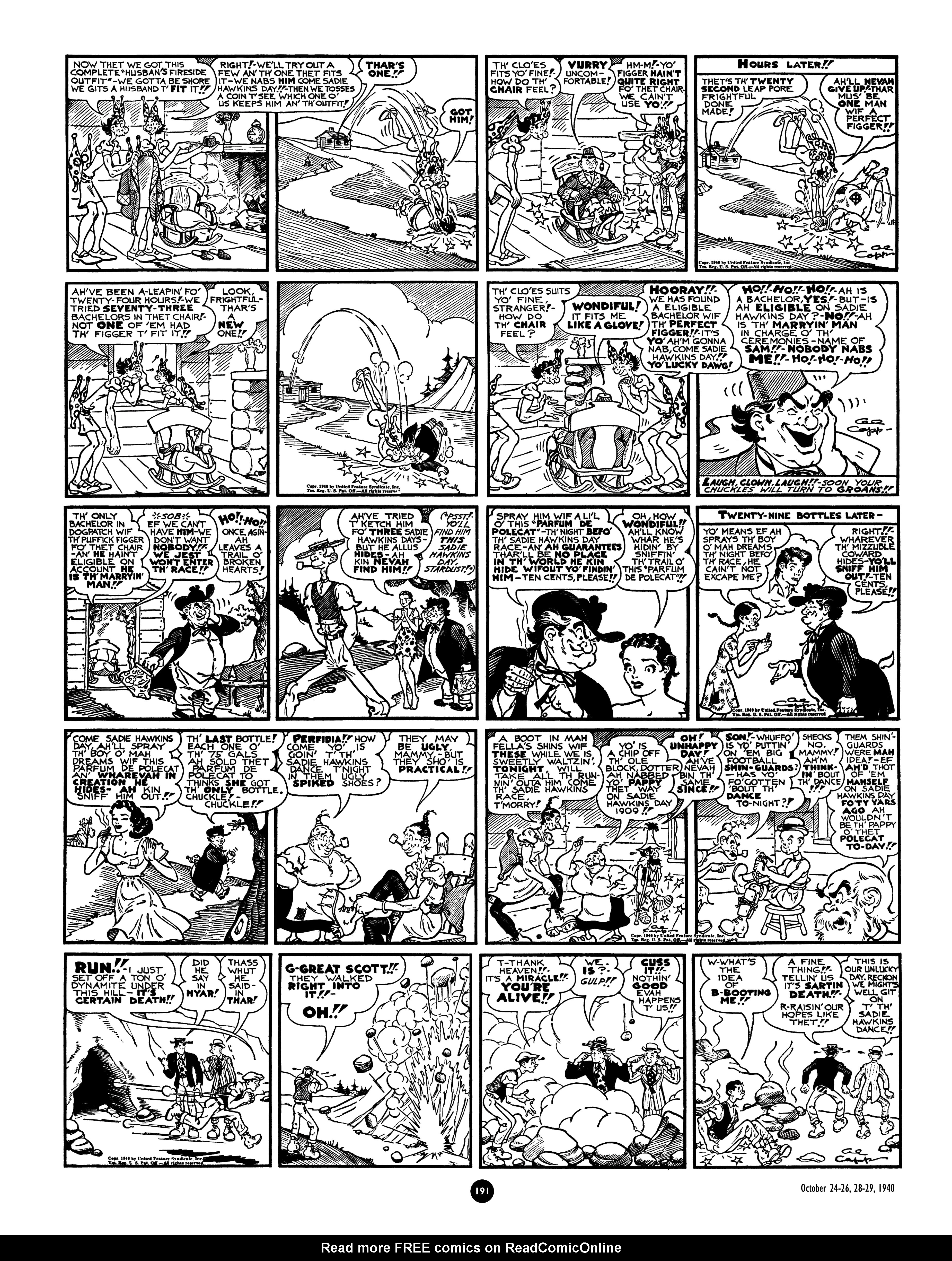 Read online Al Capp's Li'l Abner Complete Daily & Color Sunday Comics comic -  Issue # TPB 3 (Part 2) - 93
