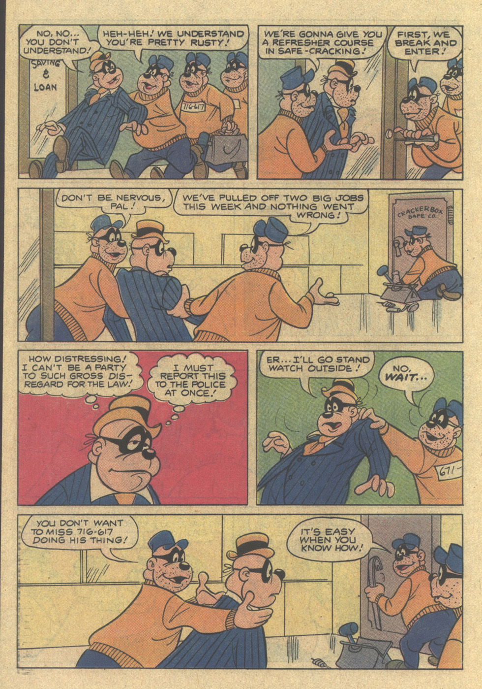 Read online Walt Disney THE BEAGLE BOYS comic -  Issue #47 - 22