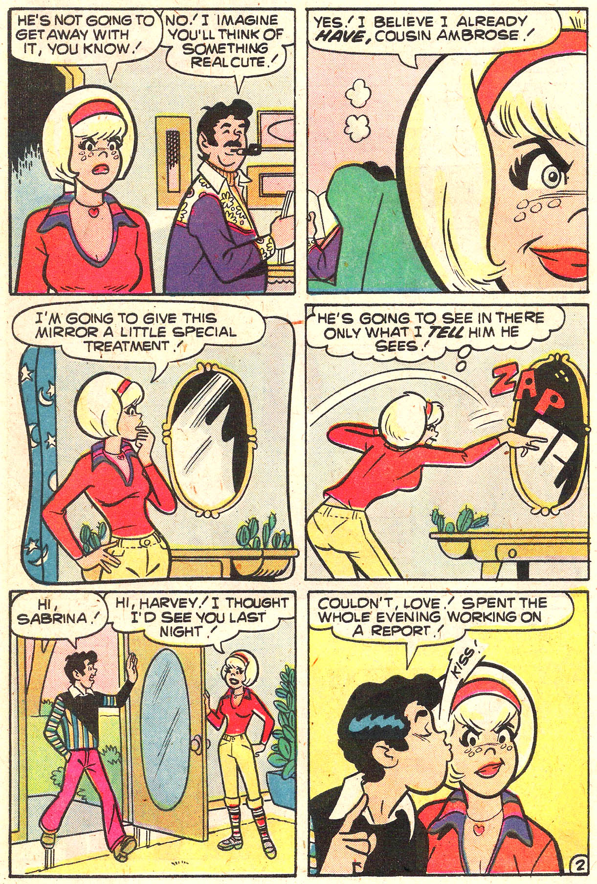 Read online Sabrina The Teenage Witch (1971) comic -  Issue #39 - 30