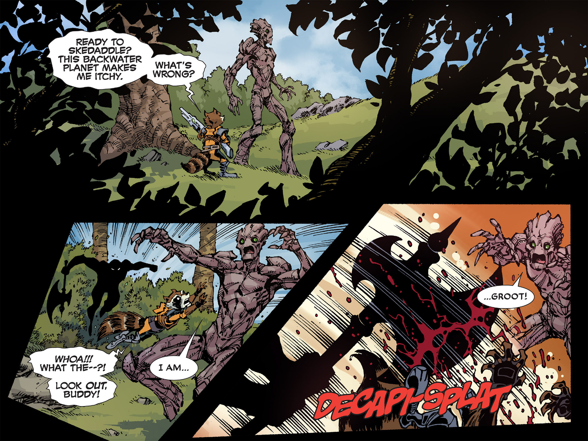 Read online Deadpool: Too Soon? Infinite Comic comic -  Issue #3 - 36