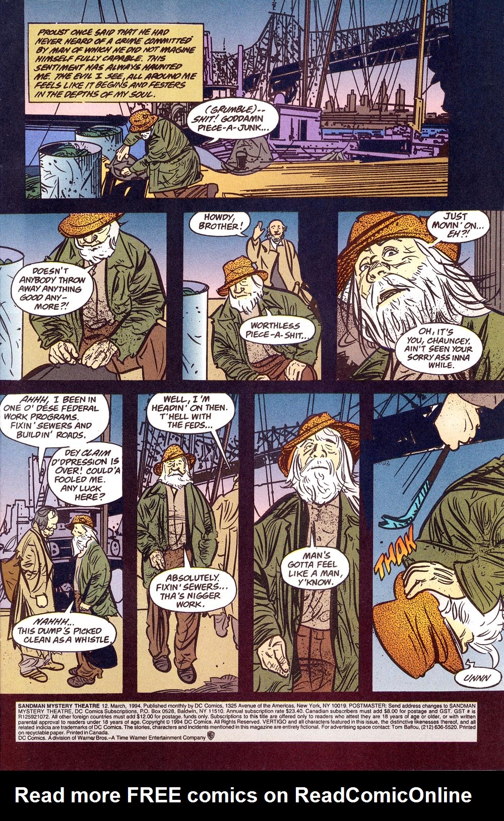 Read online Sandman Mystery Theatre comic -  Issue #12 - 2