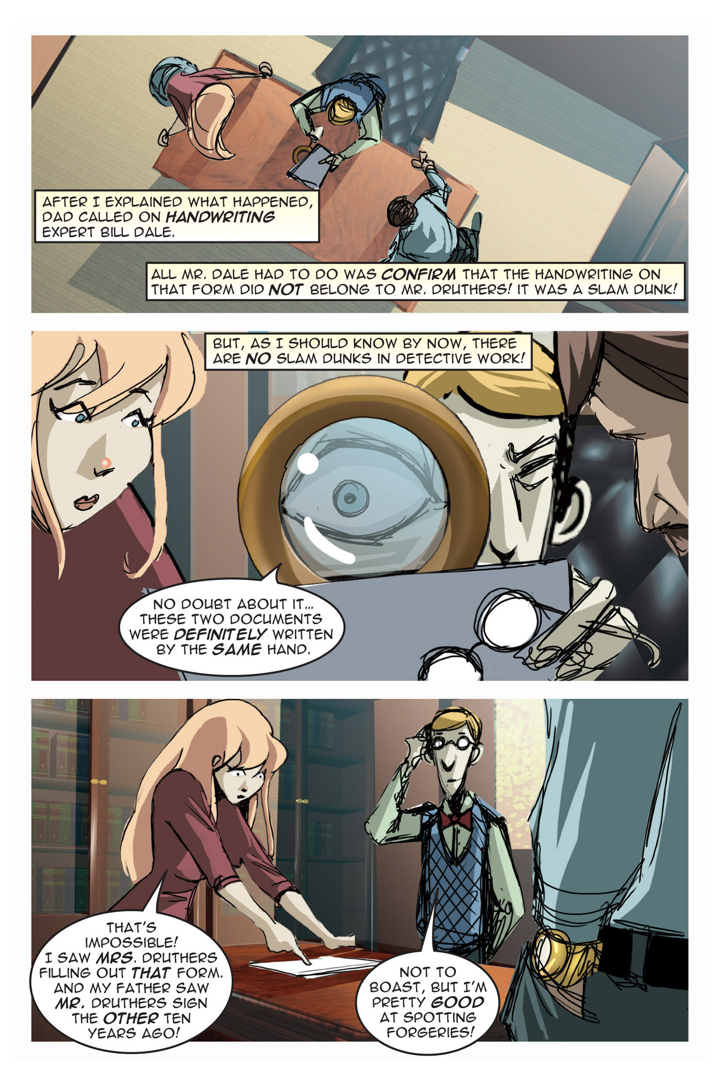 Read online Nancy Drew comic -  Issue #5 - 38
