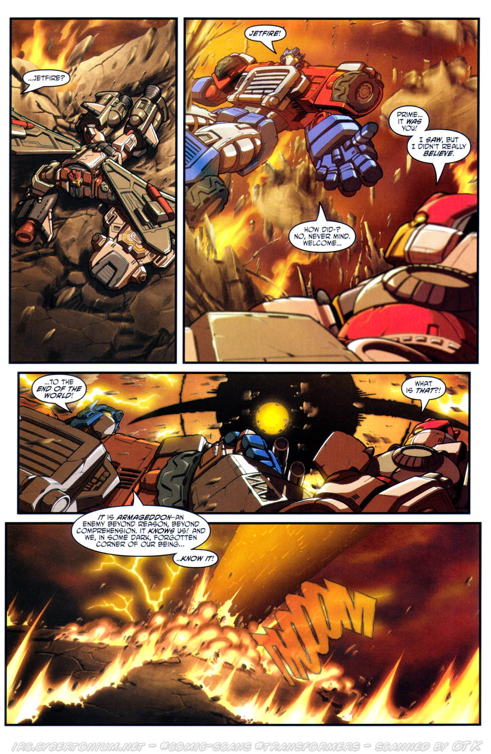 Read online Transformers Armada comic -  Issue #17 - 18
