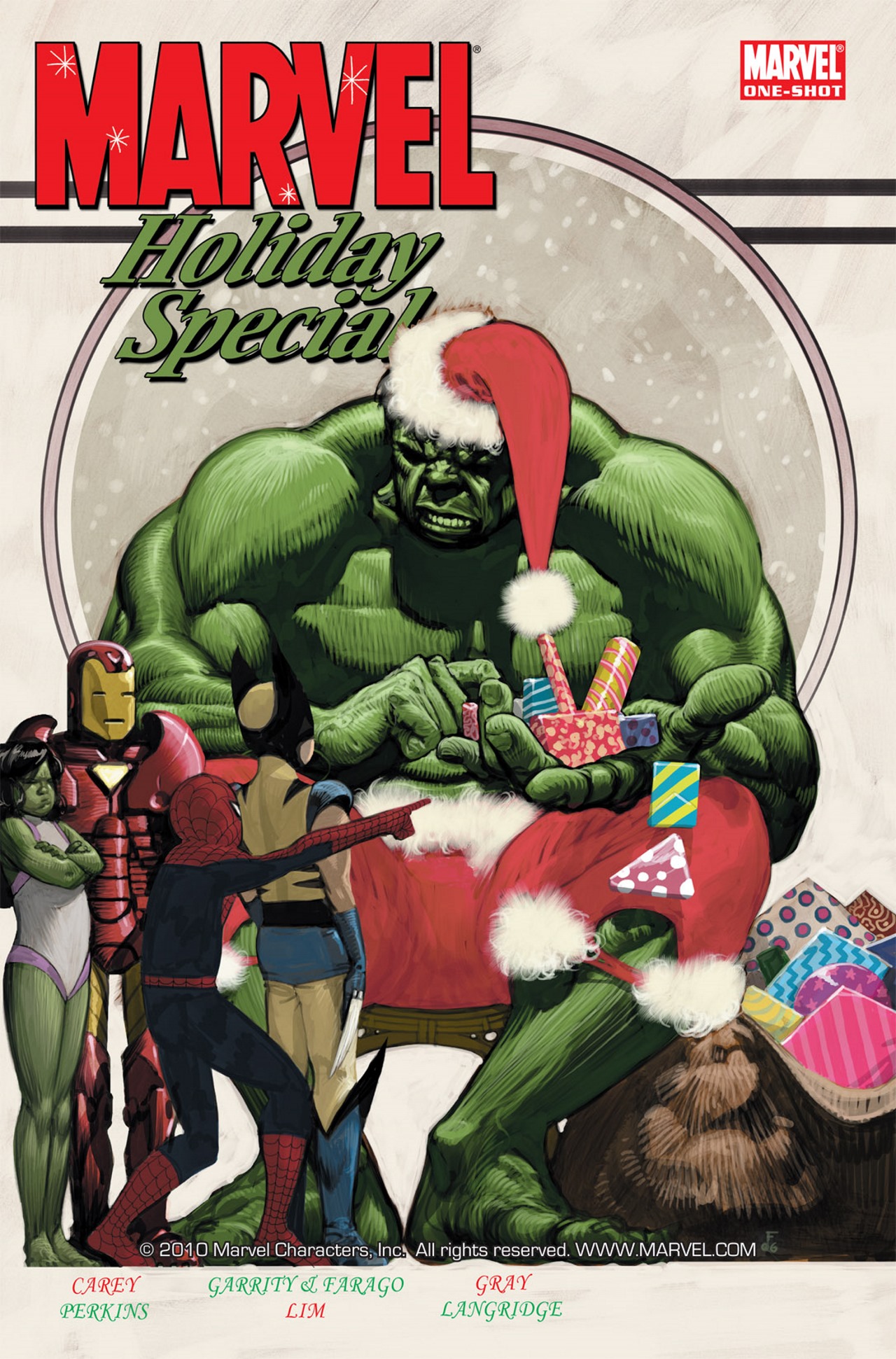 Read online Marvel Holiday Special (1991) comic -  Issue #2006 - 1
