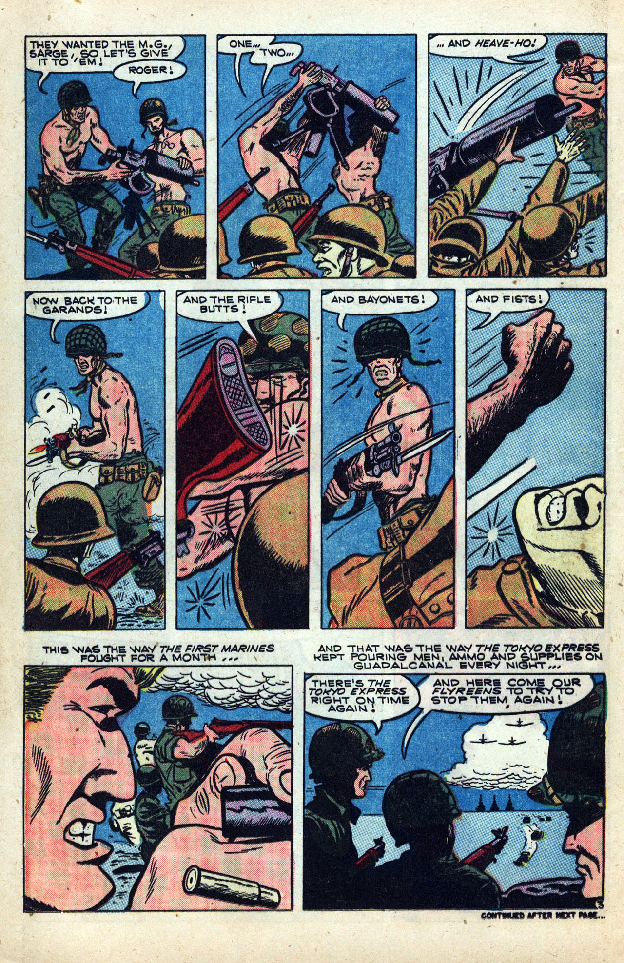 Read online Marines in Battle comic -  Issue #7 - 12