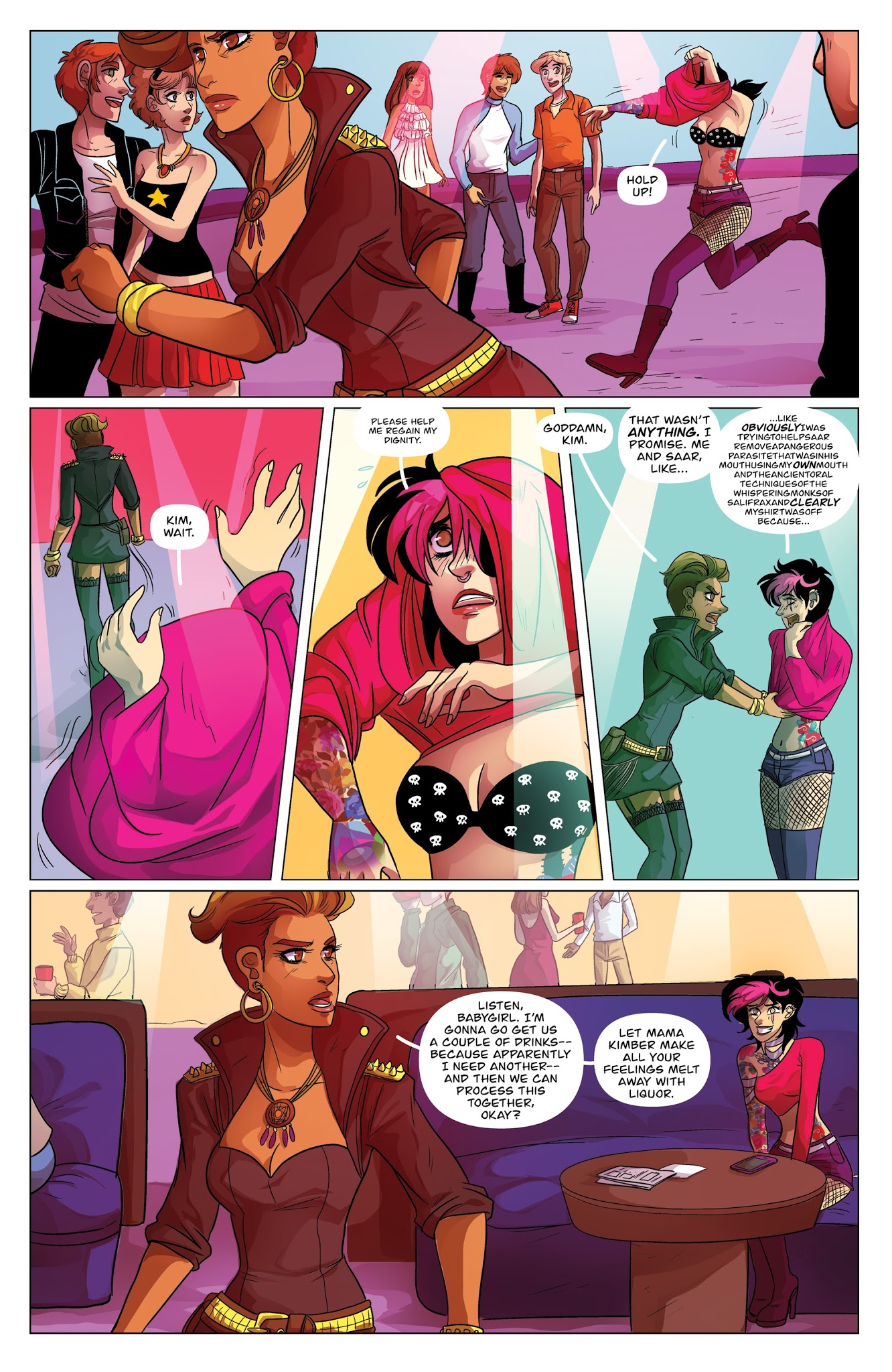 Read online Kim & Kim v2: Love is a Battlefield comic -  Issue #1 - 16