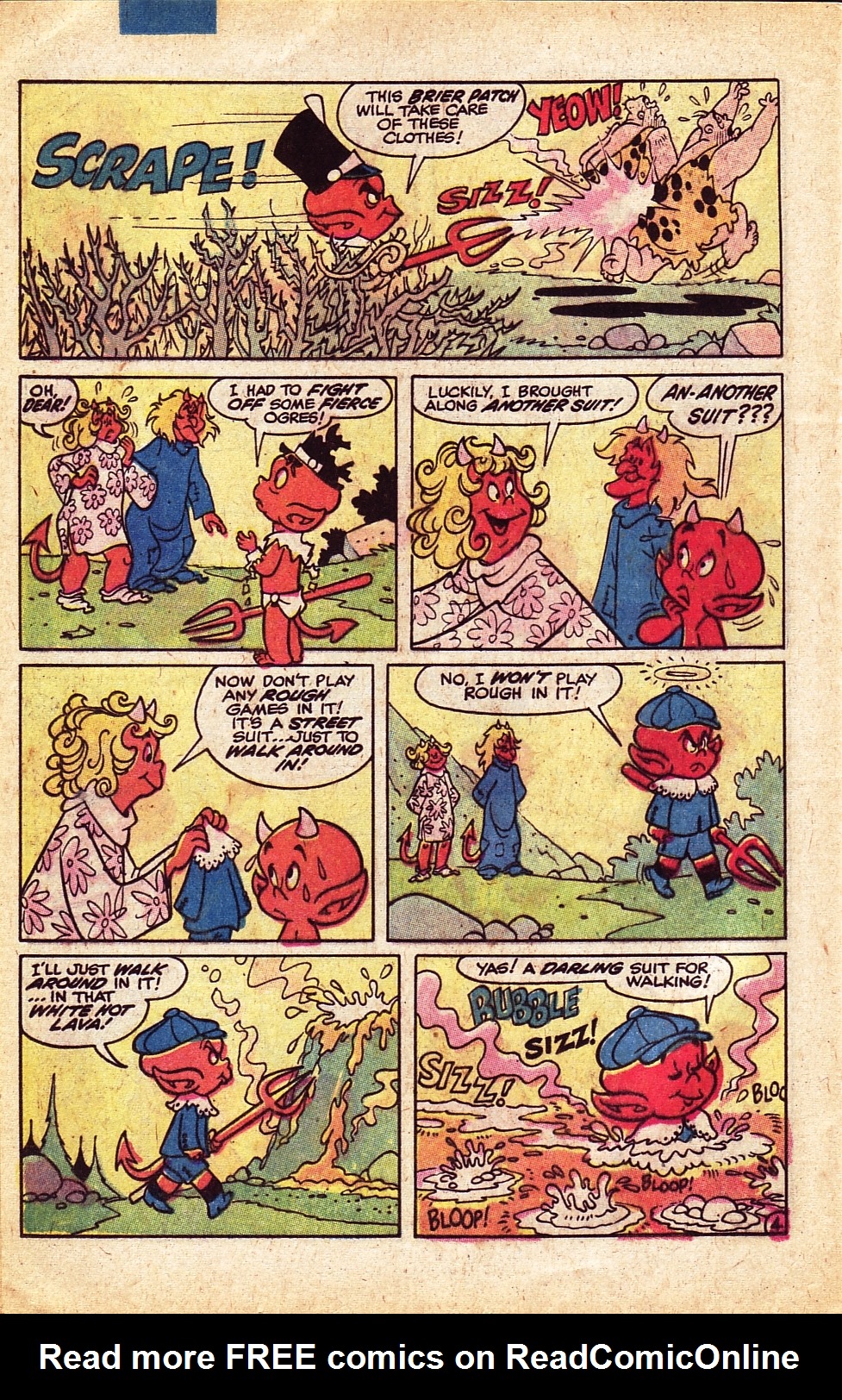 Read online Hot Stuff, the Little Devil comic -  Issue #153 - 24