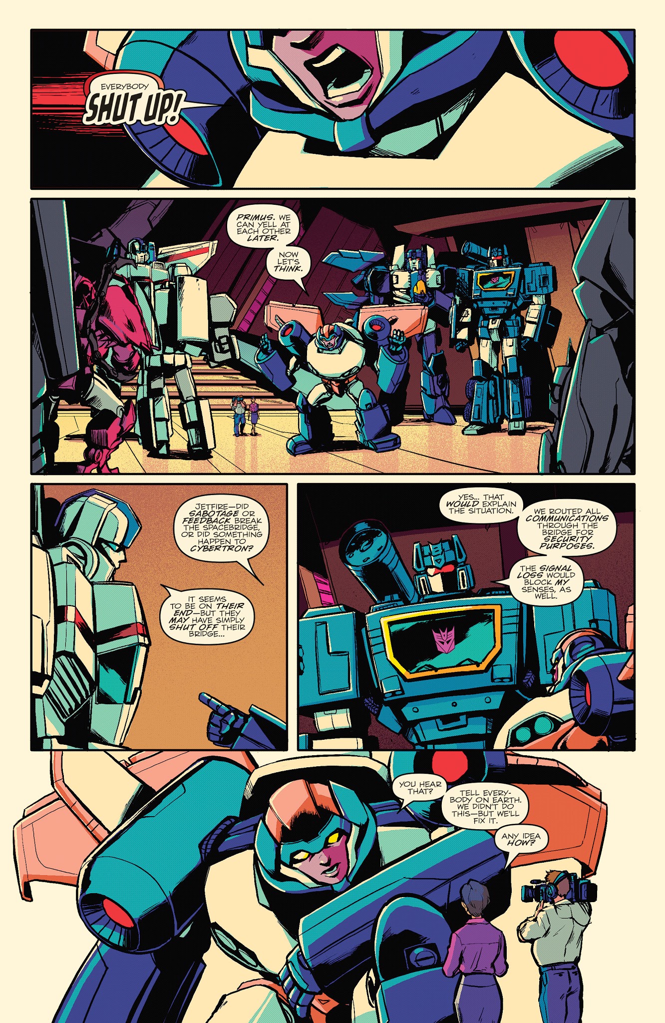 Read online Optimus Prime comic -  Issue #11 - 10