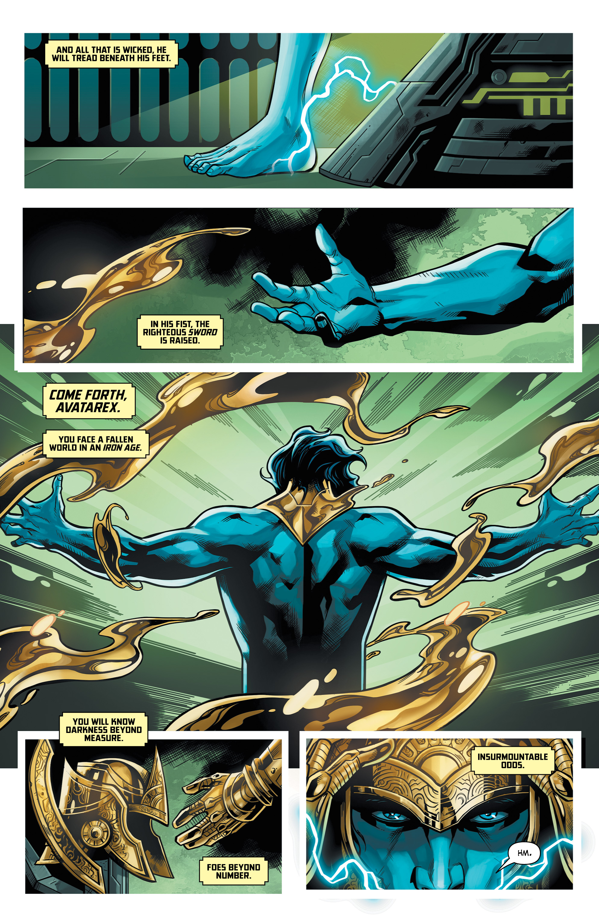 Read online Grant Morrison's Avatarex: Destroyer of Darkness comic -  Issue #1 - 7