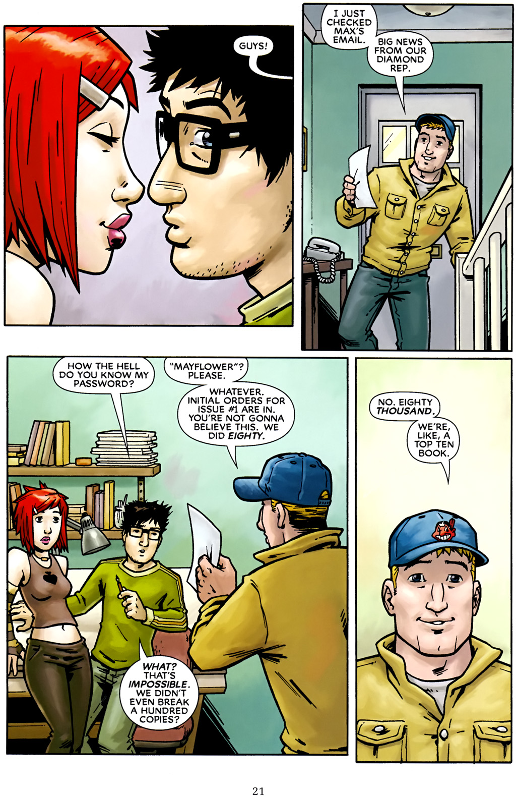 Read online The Escapists comic -  Issue #3 - 23