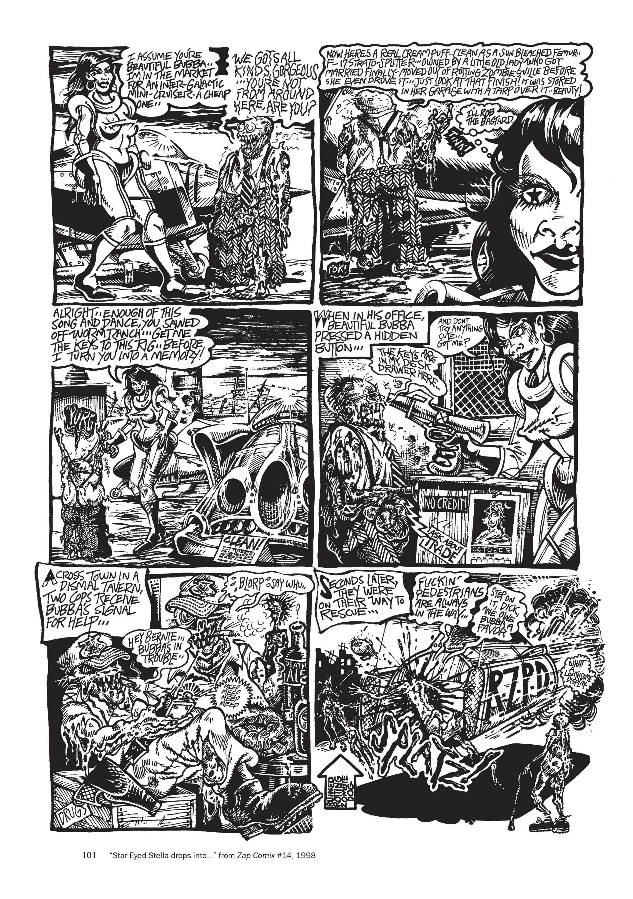 Read online The Mythology of S. Clay Wilson comic -  Issue # Belgian Lace from Hell (Part 2) - 4