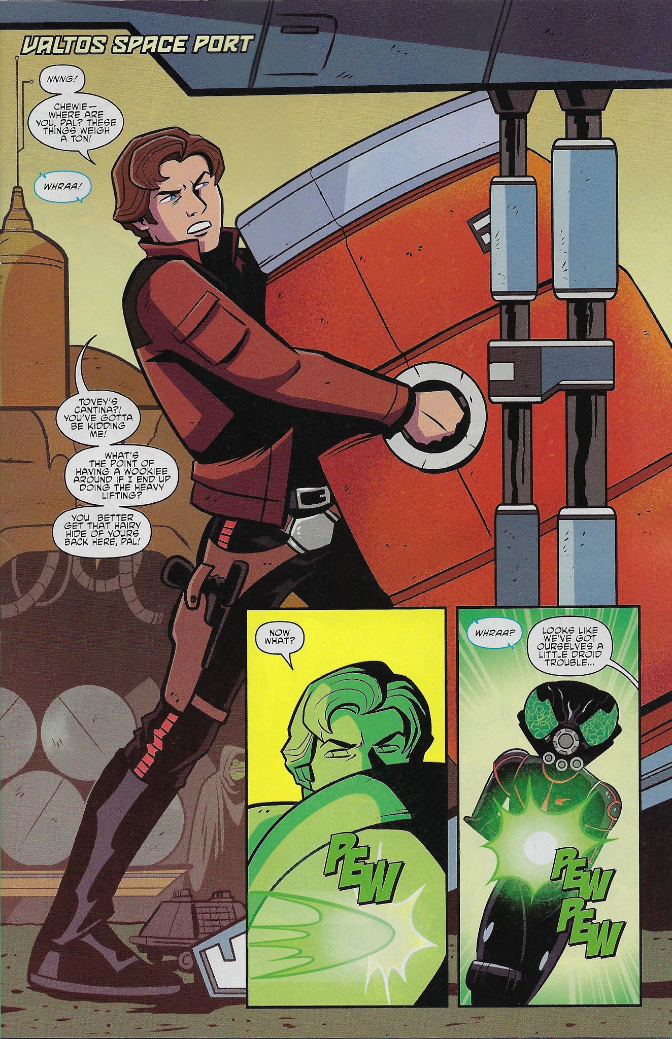 Read online Free Comic Book Day 2018 comic -  Issue # Star Wars Adventures - 3