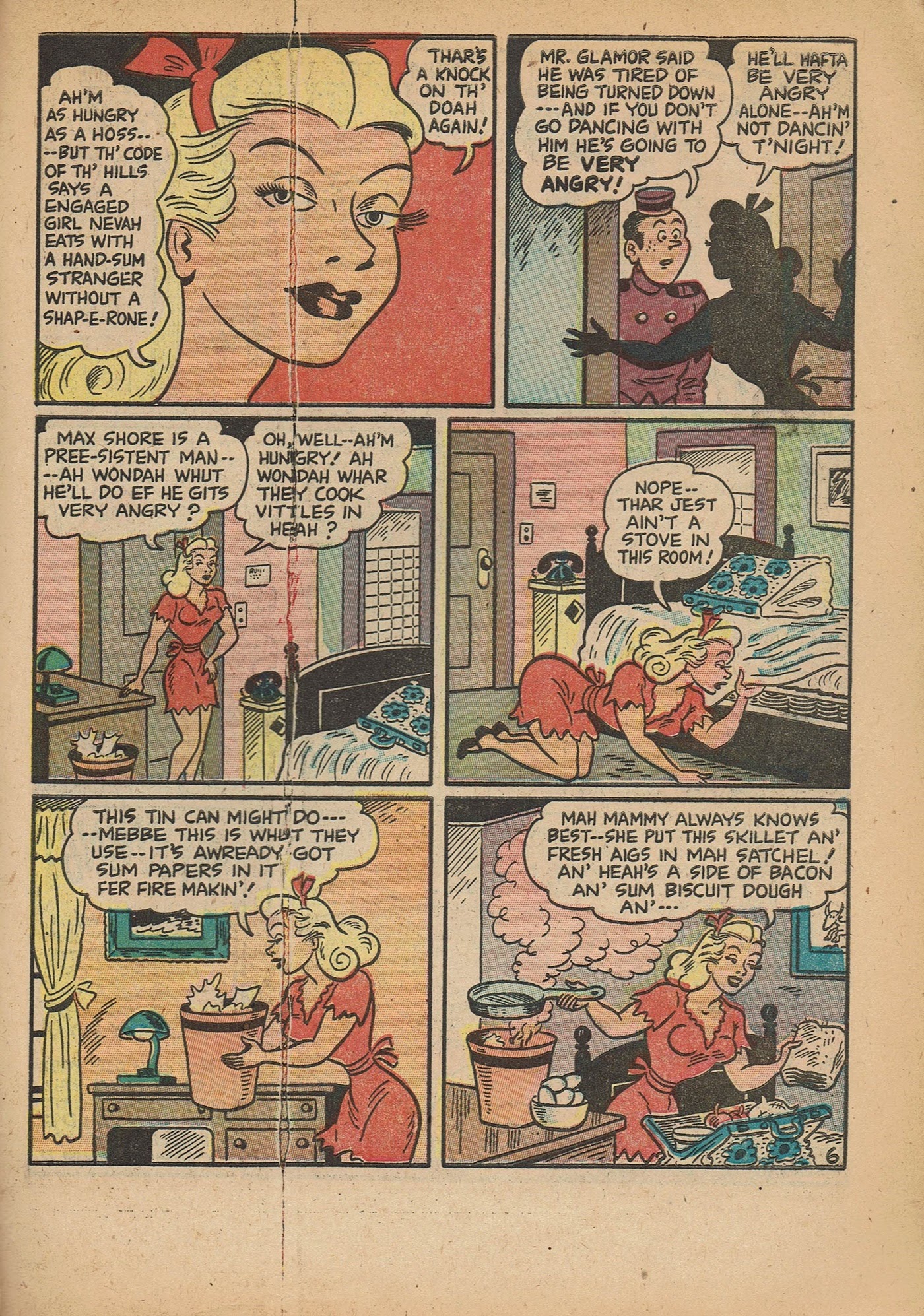 Read online Babe (1948) comic -  Issue #1 - 47