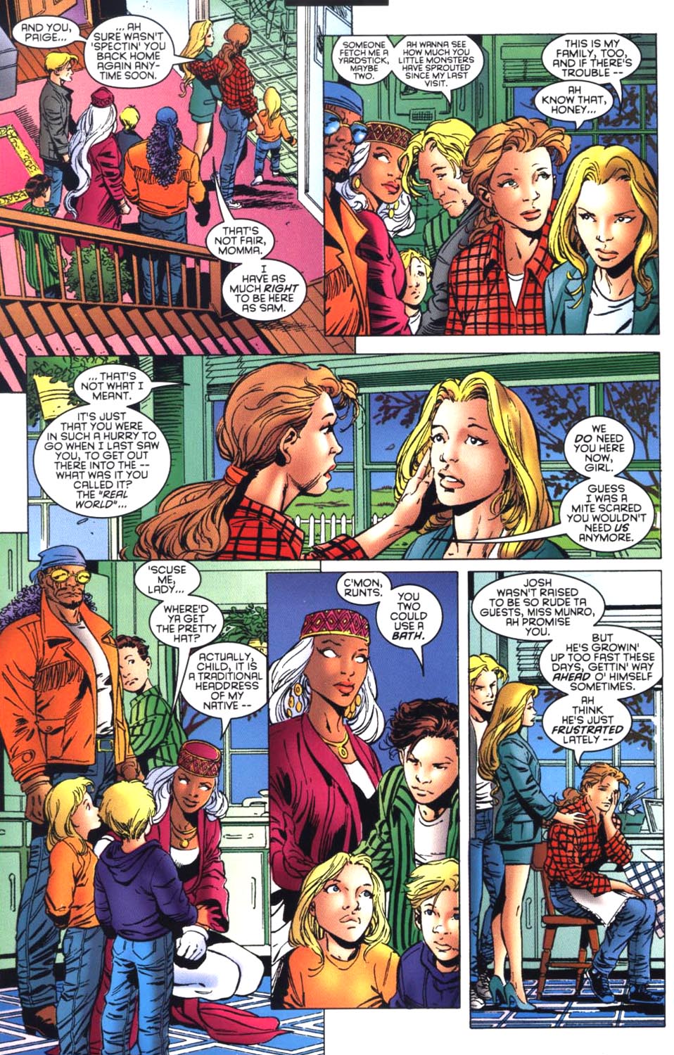 Read online X-Men Annual comic -  Issue #19 - 12