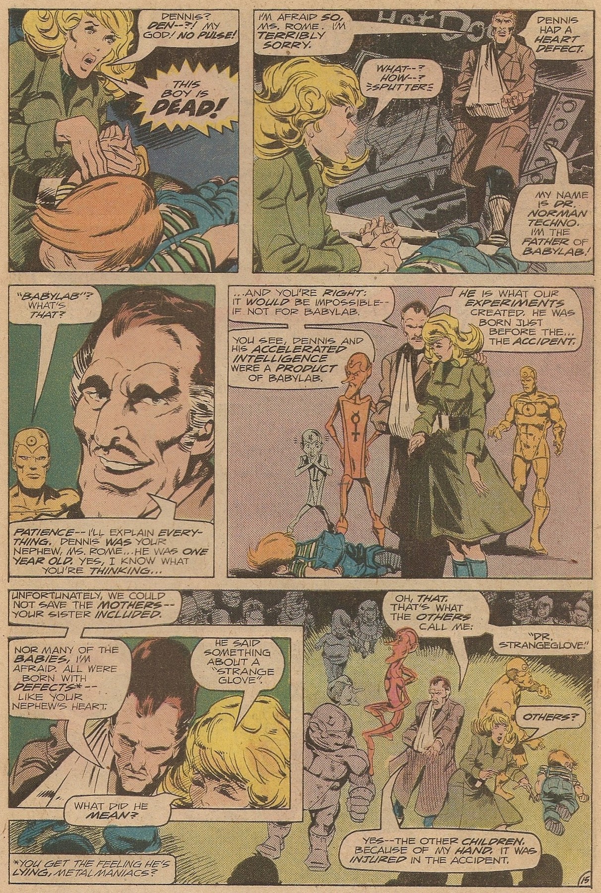 Read online Metal Men (1963) comic -  Issue #52 - 31