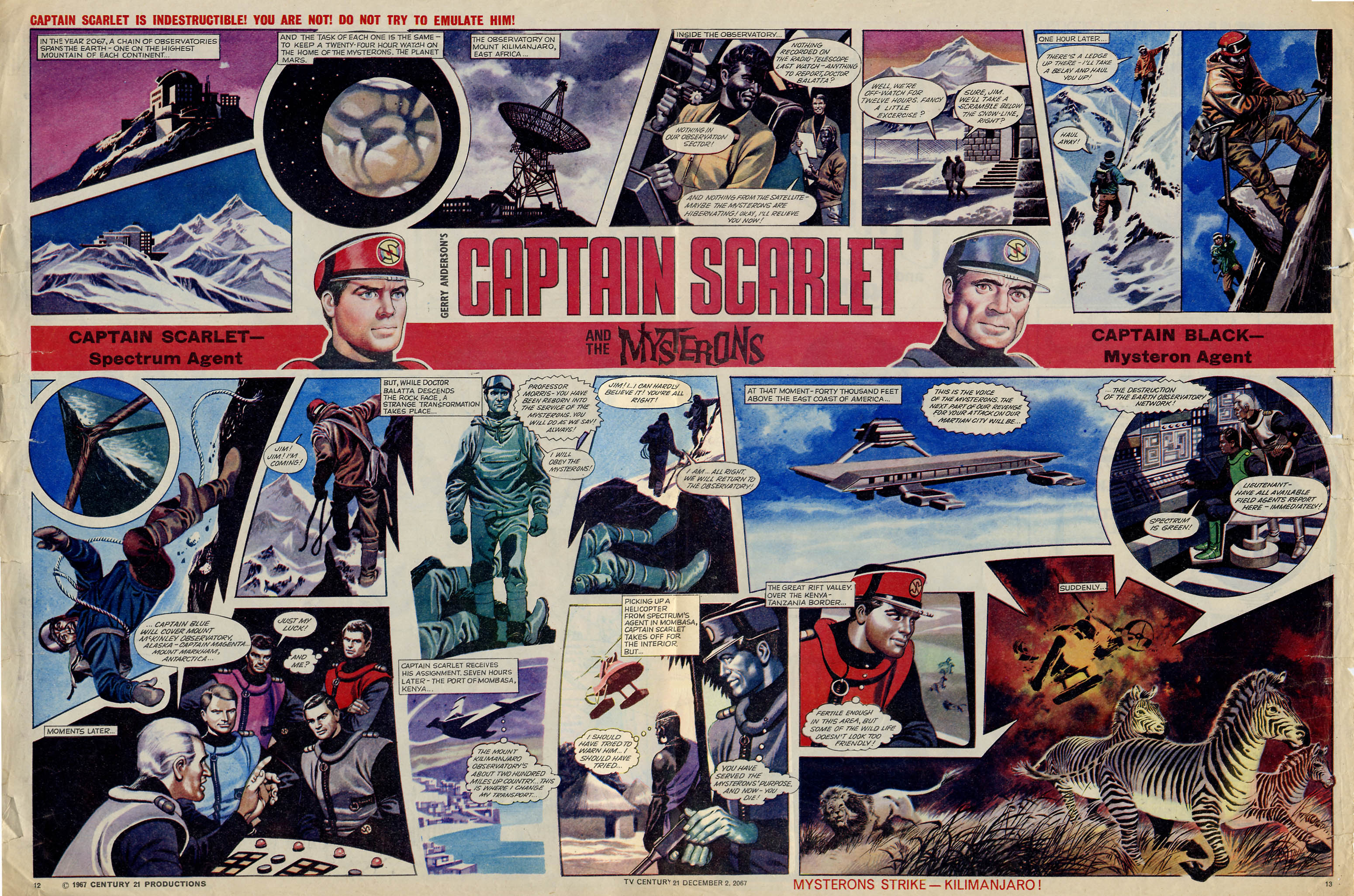 Read online TV Century 21 (TV 21) comic -  Issue #150 - 12