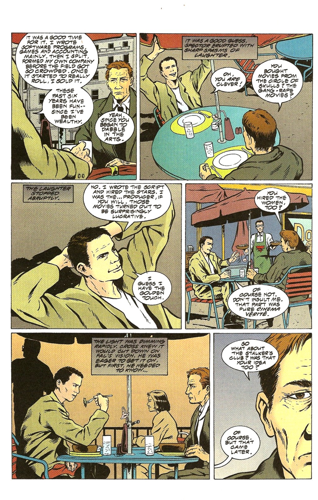 Read online Cross comic -  Issue #6 - 7