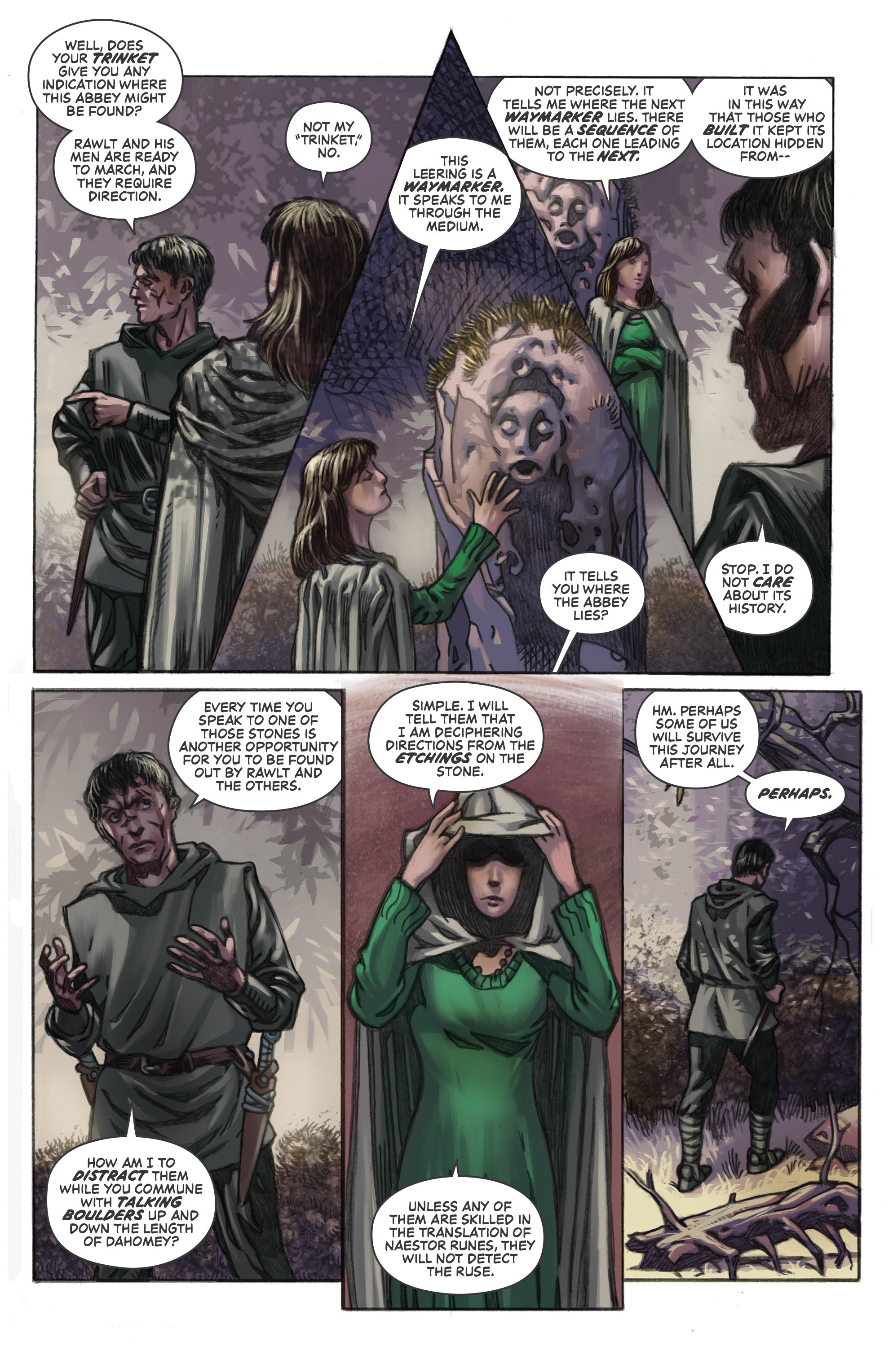 Read online Muirwood: The Lost Abbey comic -  Issue #2 - 18