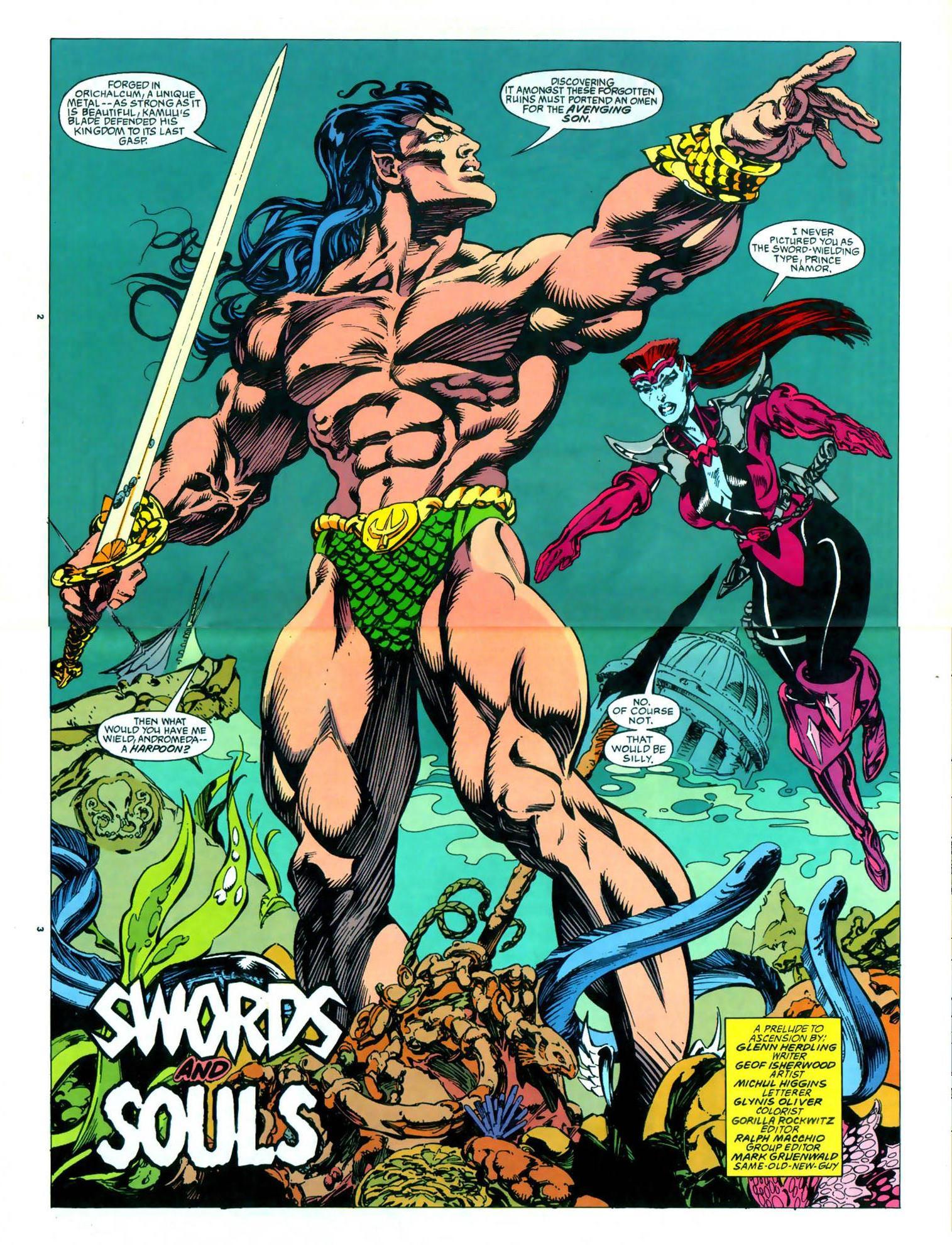 Read online Namor, The Sub-Mariner comic -  Issue #60 - 3