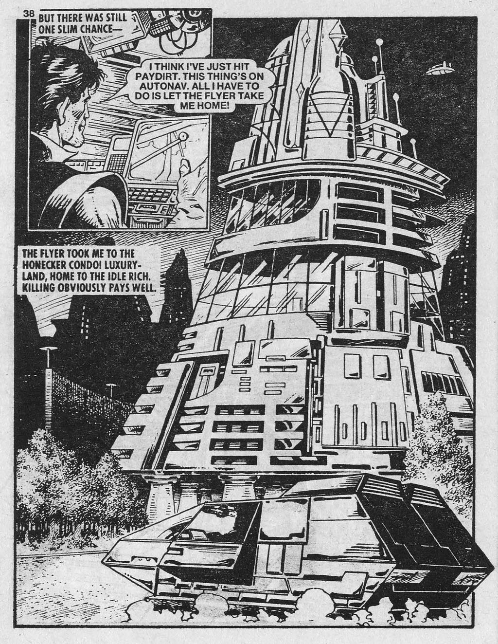 Read online Starblazer comic -  Issue #258 - 38