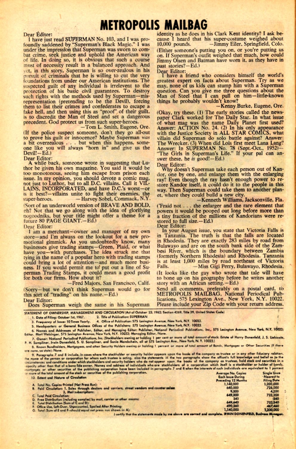 Read online Superman (1939) comic -  Issue #205 - 10