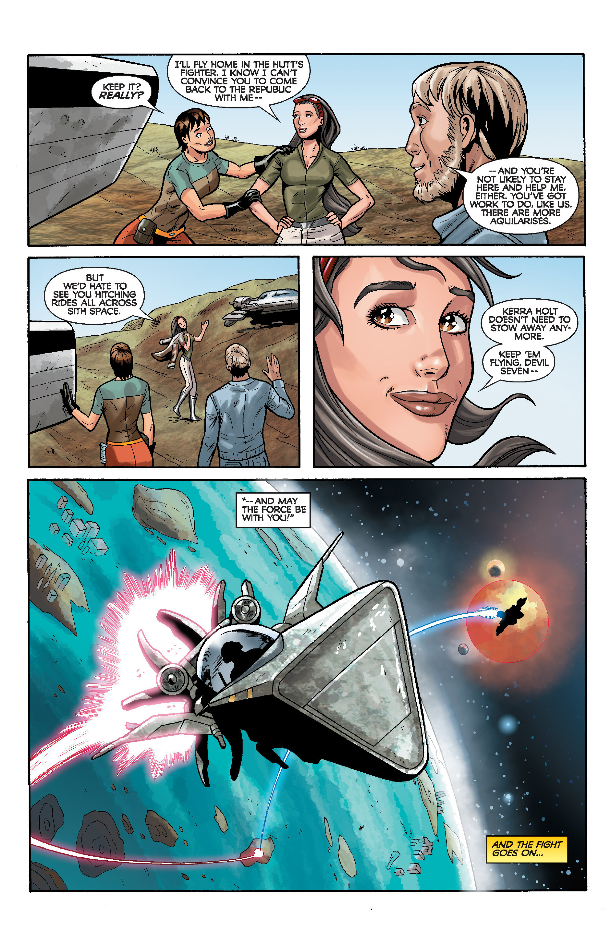 Read online Star Wars: Knight Errant - Deluge comic -  Issue #5 - 24