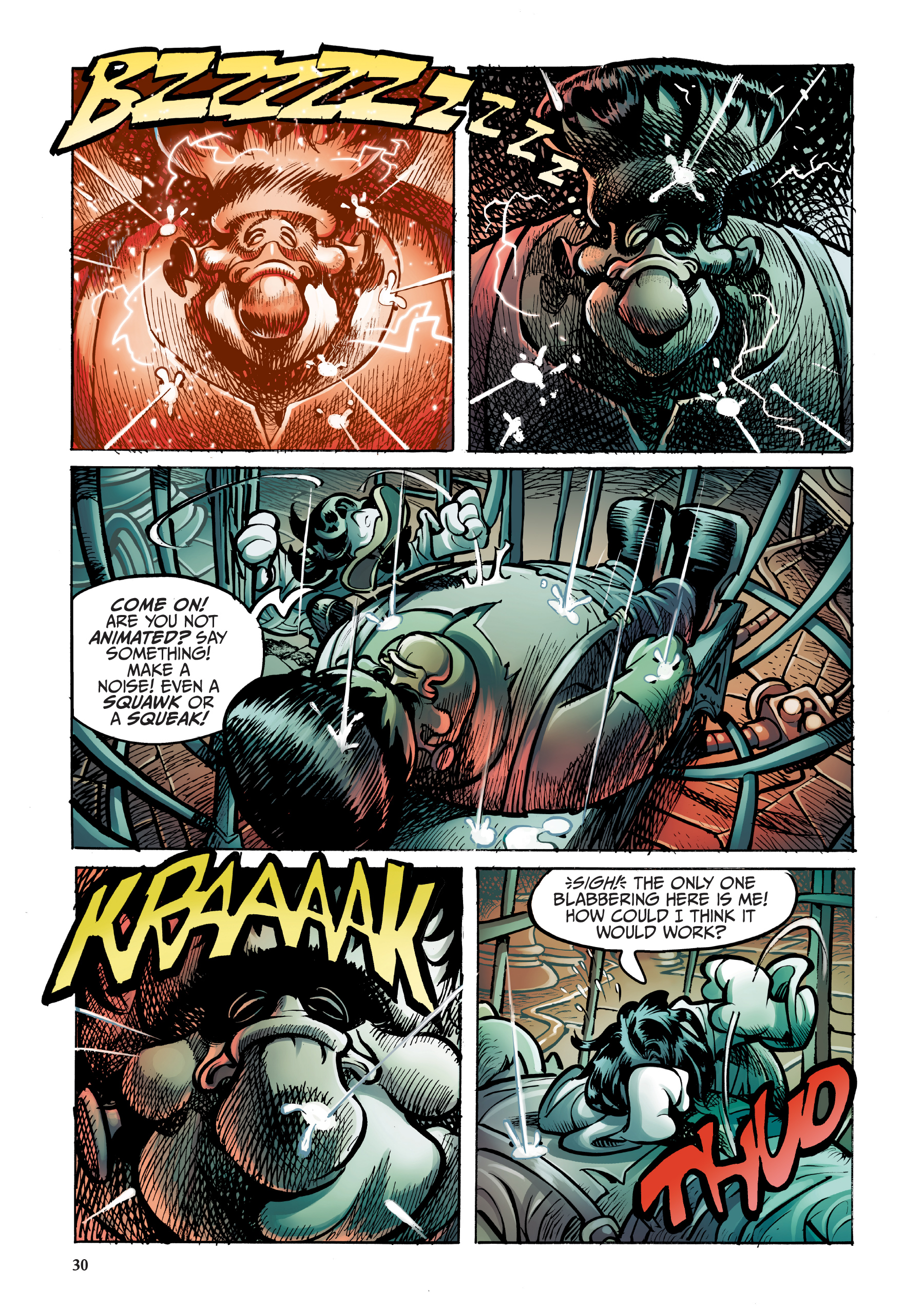 Read online Disney Frankenstein, Starring Donald Duck comic -  Issue # TPB - 30