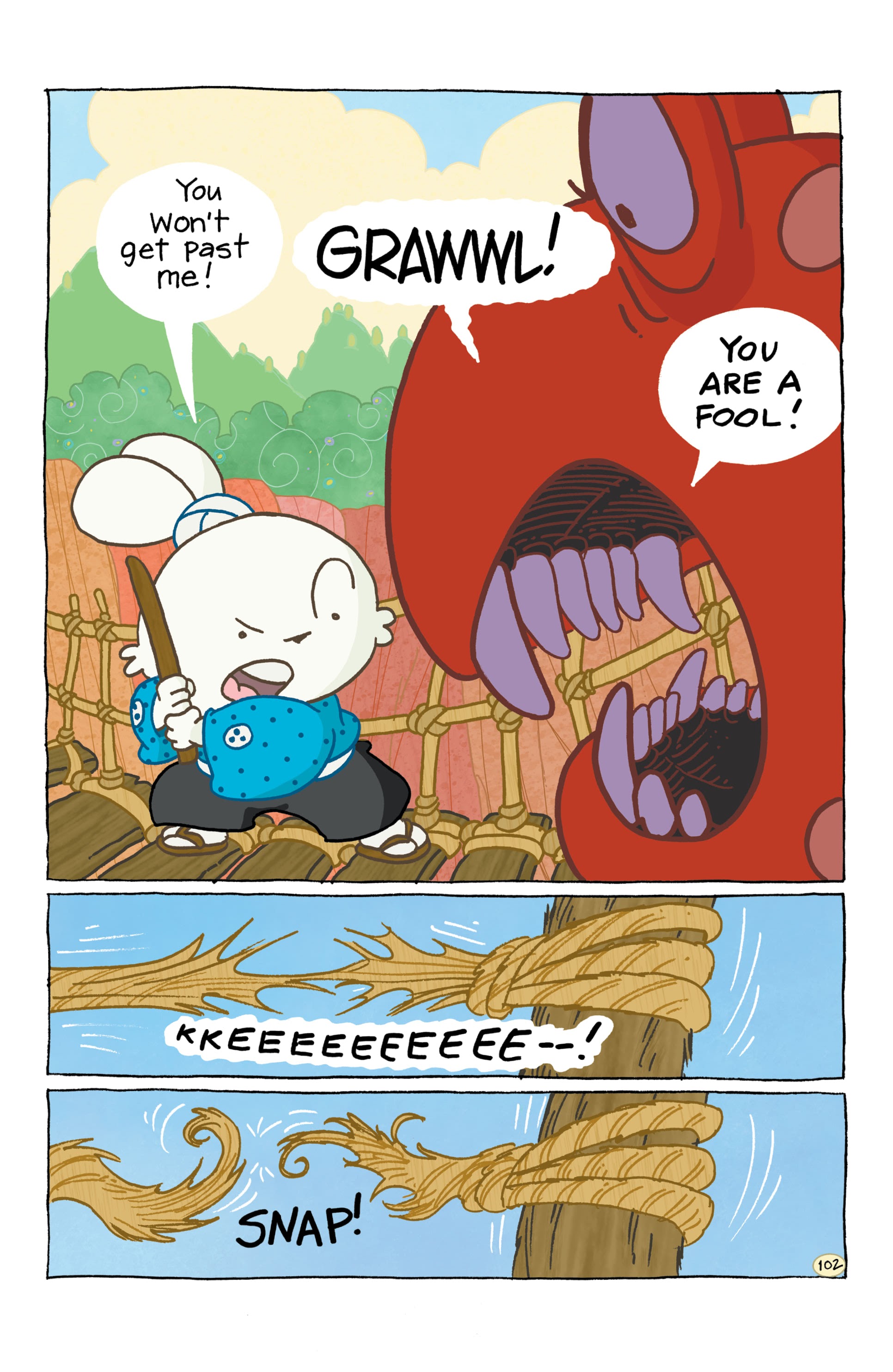 Read online Chibi-Usagi: Attack of the Heebie Chibis comic -  Issue # TPB - 106