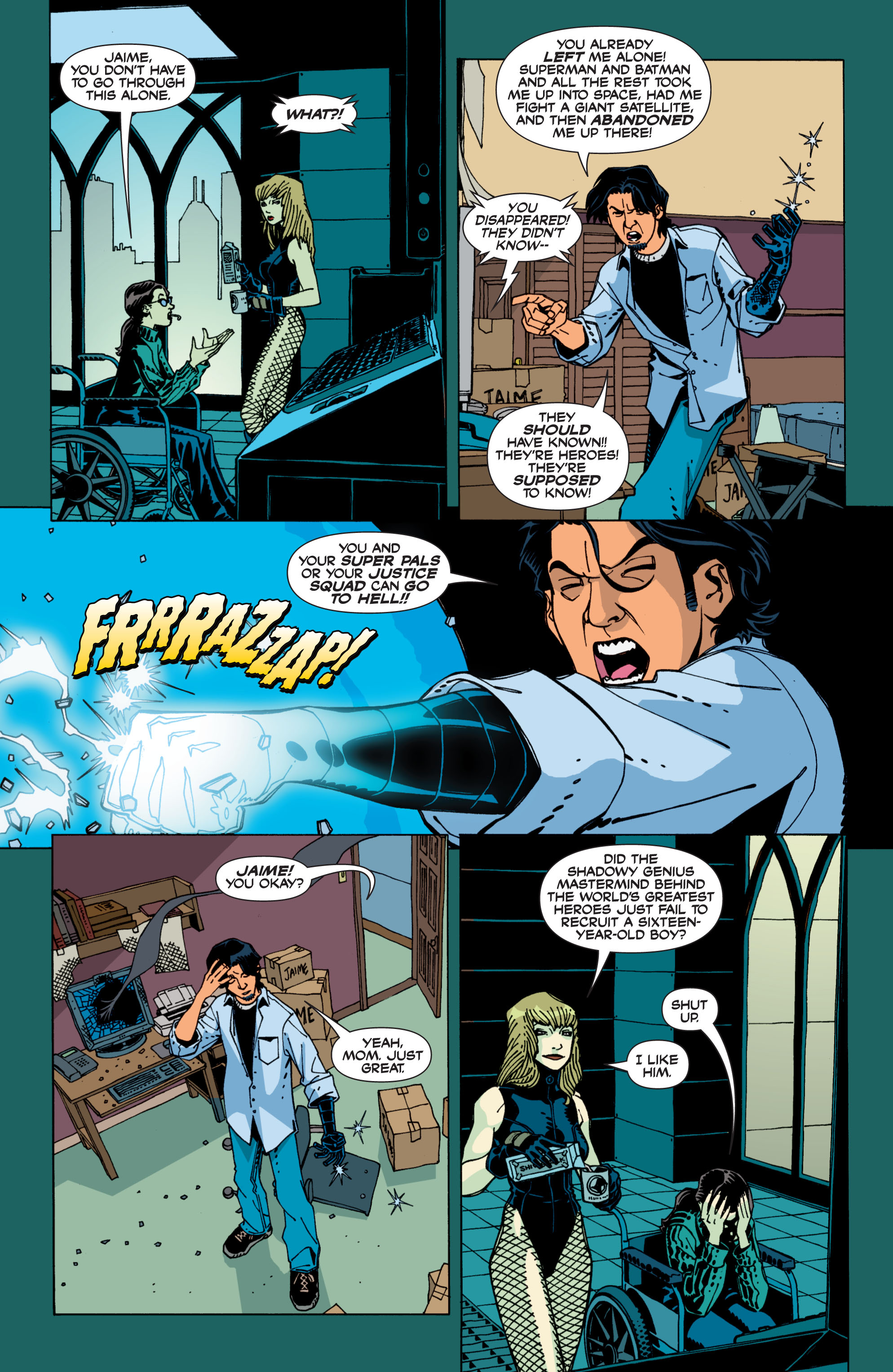 Read online Blue Beetle (2006) comic -  Issue #4 - 5
