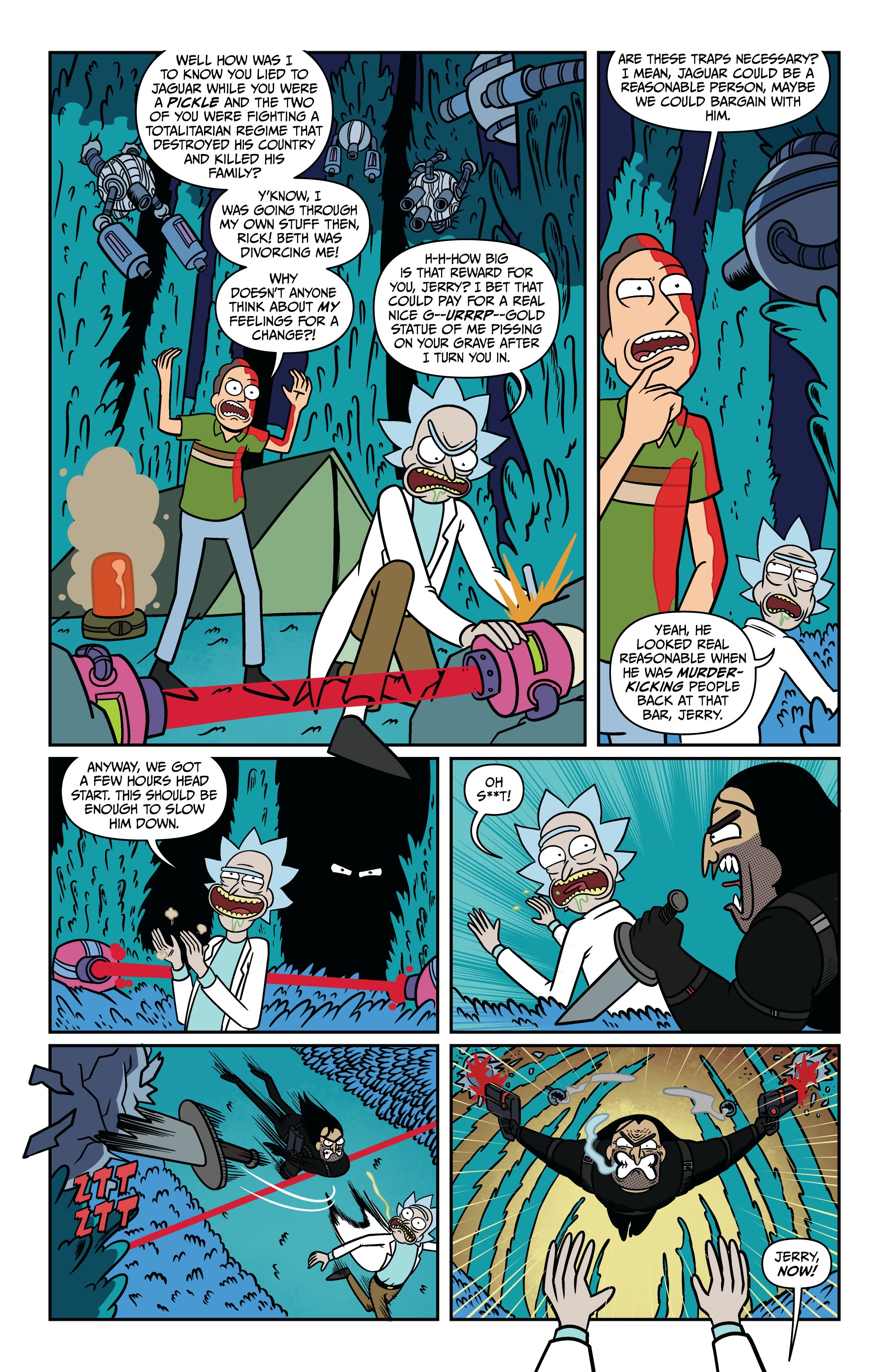 Read online Rick and Morty Presents: Jaguar comic -  Issue # Full - 19