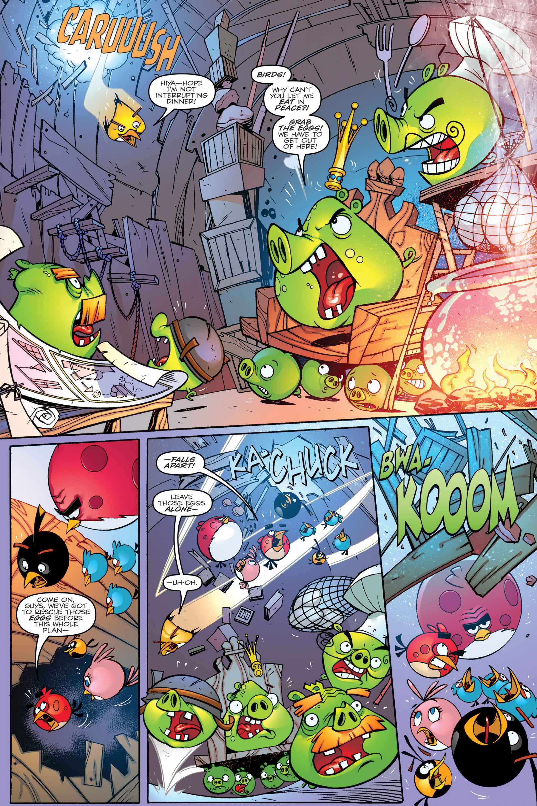 Read online Angry Birds Transformers: Age of Eggstinction comic -  Issue # Full - 12