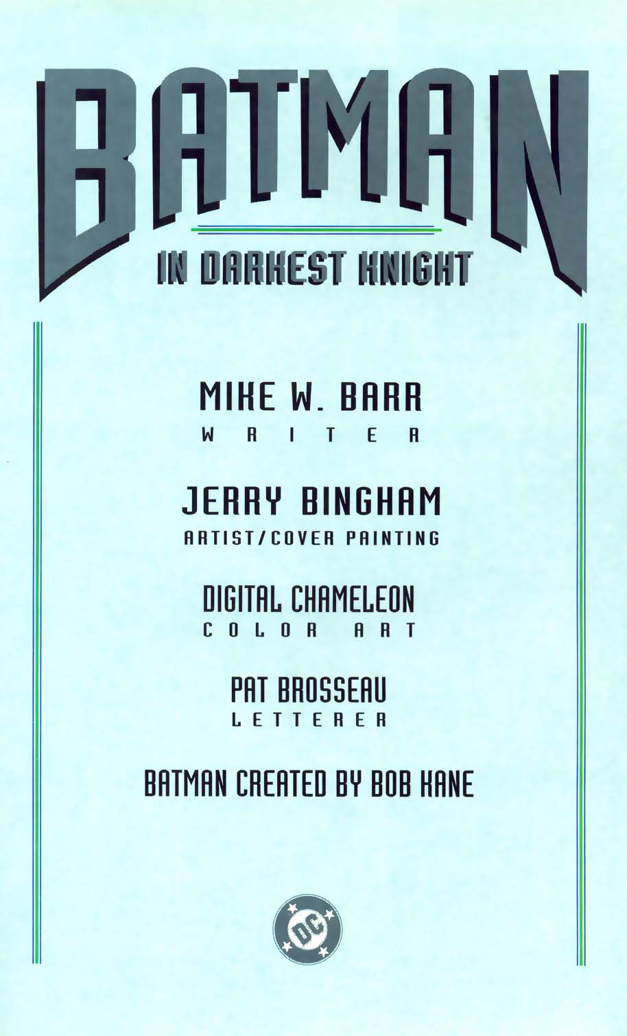 Batman: In Darkest Knight issue 1 - Page 3