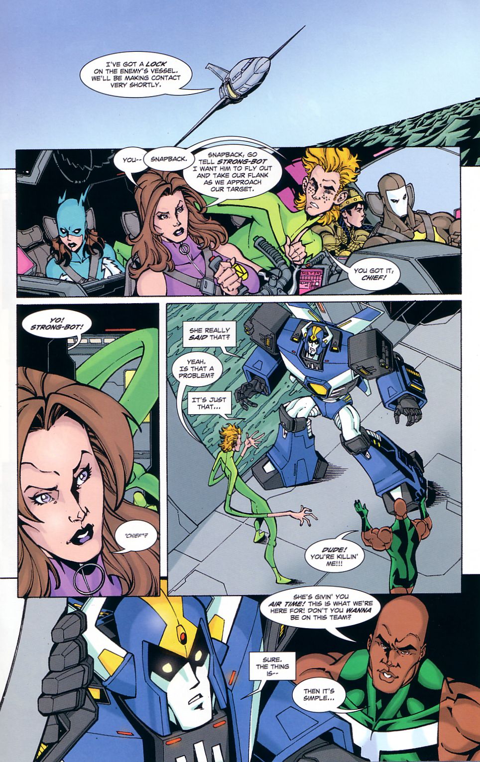 Read online Wildguard: Casting Call comic -  Issue #3 - 12