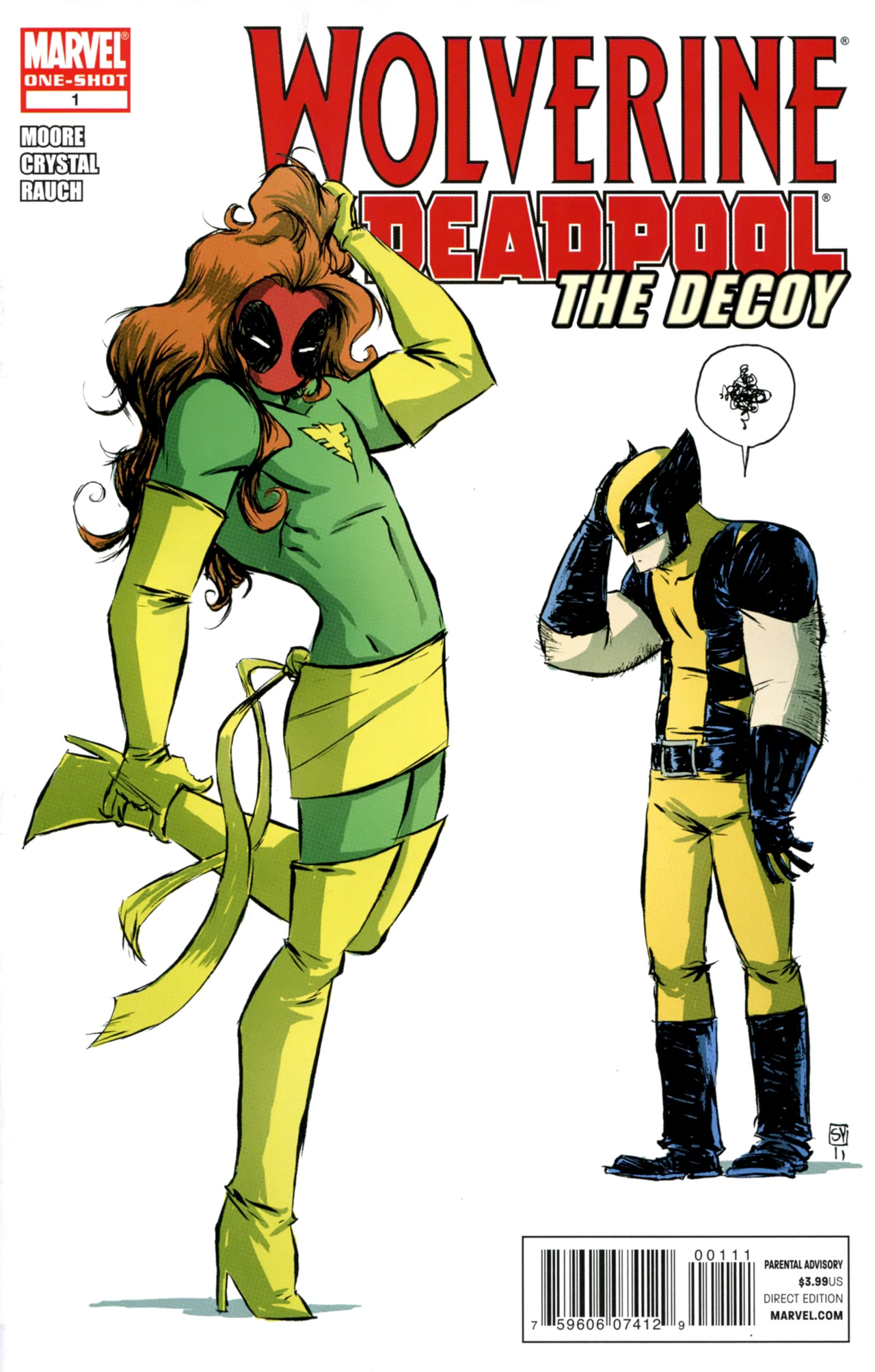 Read online Wolverine/Deadpool: The Decoy comic -  Issue # Full - 1