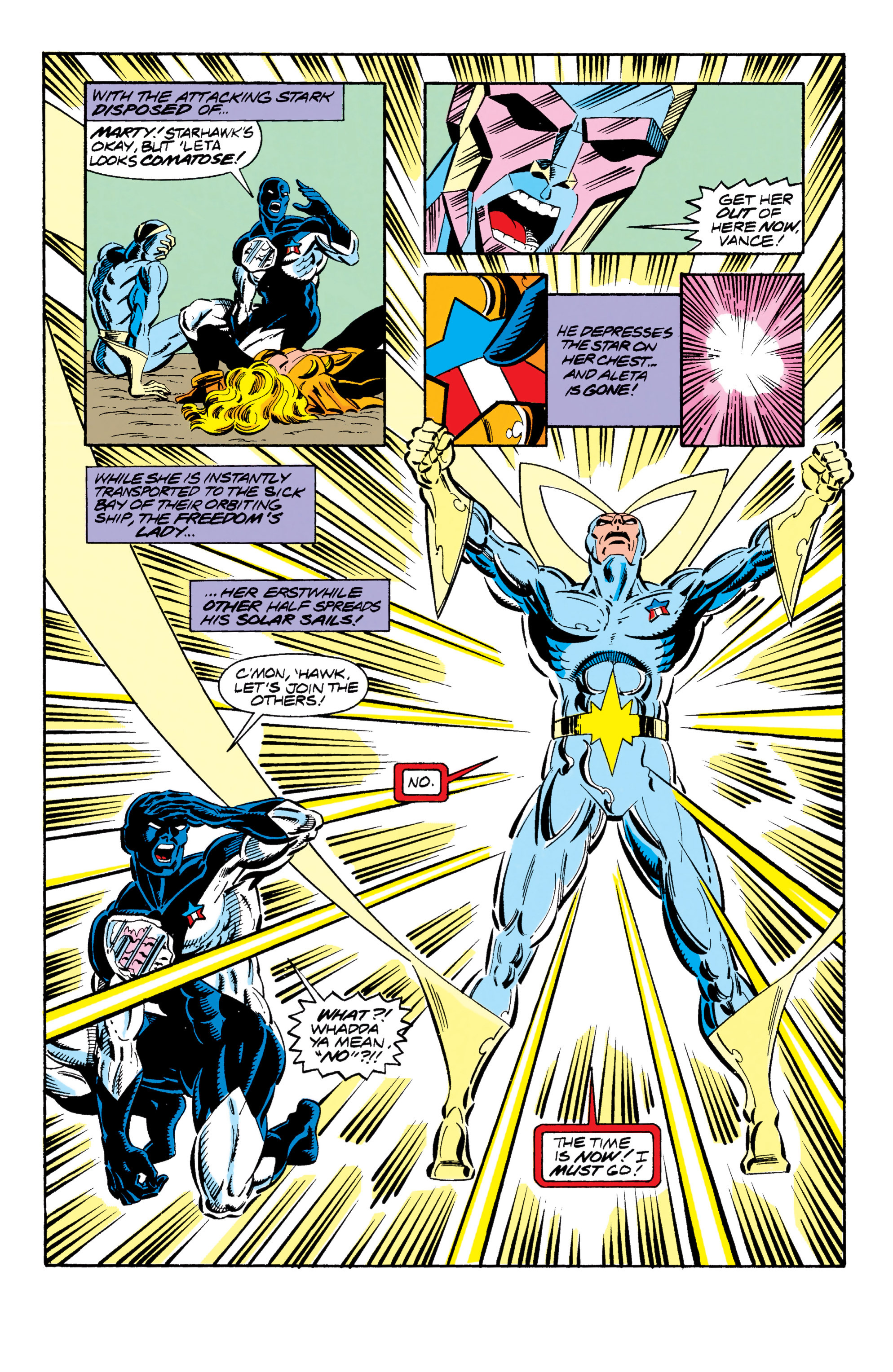 Read online Guardians of the Galaxy (1990) comic -  Issue # _TPB Guardians of the Galaxy by Jim Valentino 1 (Part 1) - 52