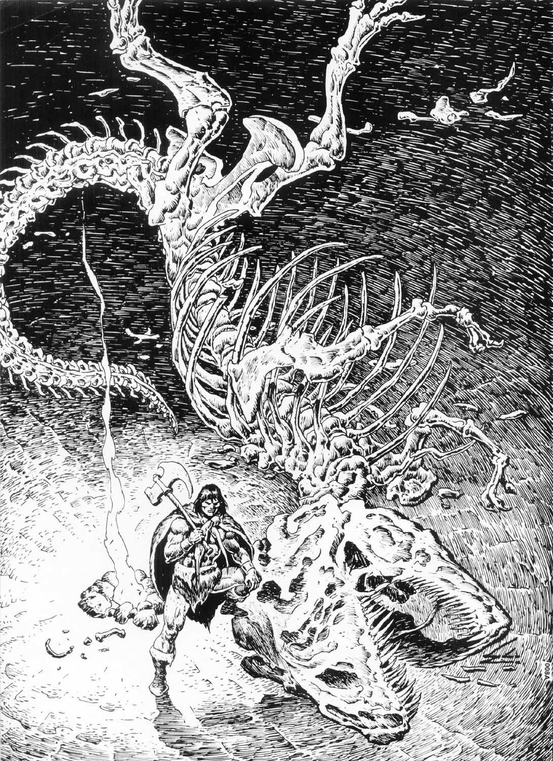 Read online The Savage Sword Of Conan comic -  Issue #155 - 2