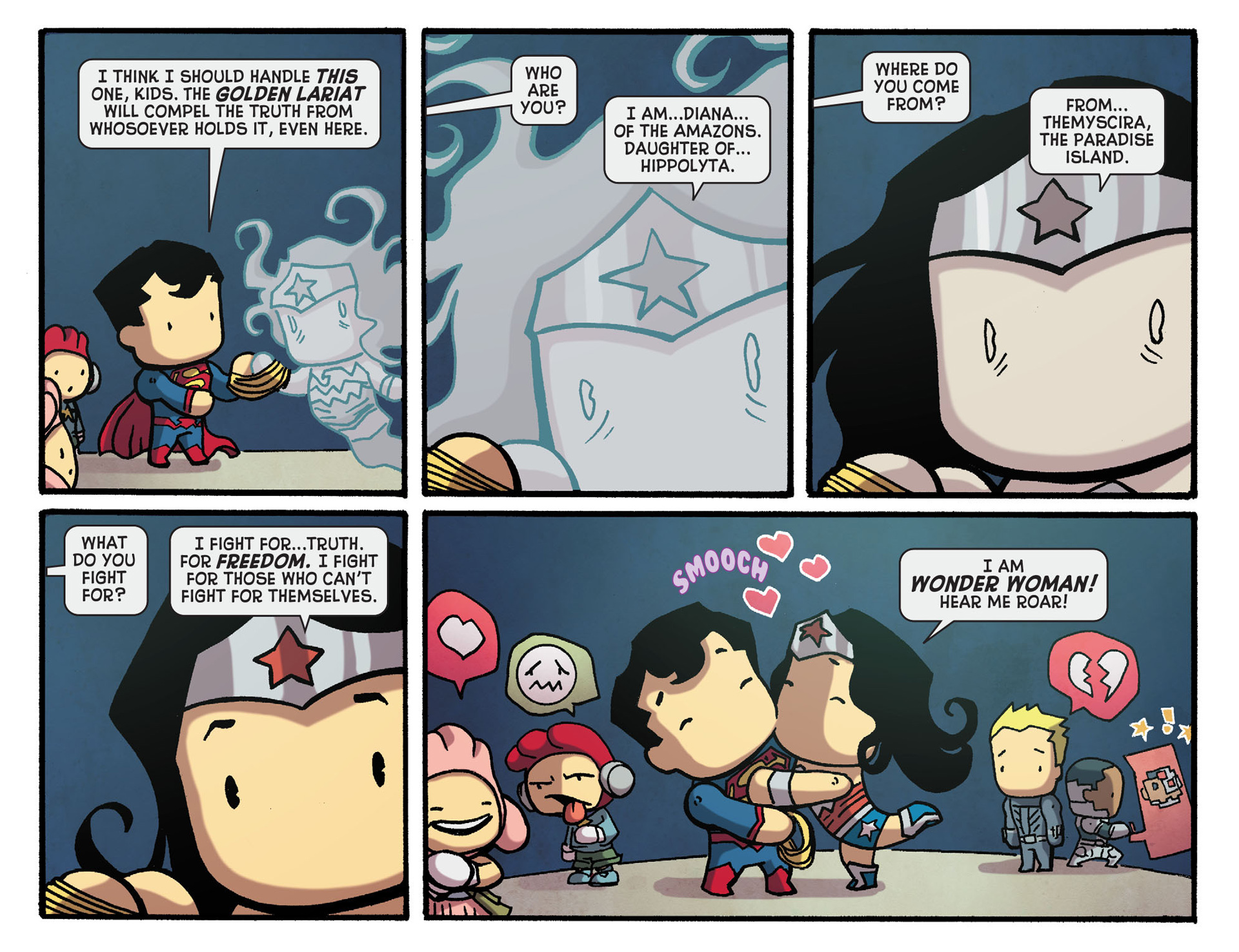 Read online Scribblenauts Unmasked: A Crisis of Imagination comic -  Issue #11 - 18
